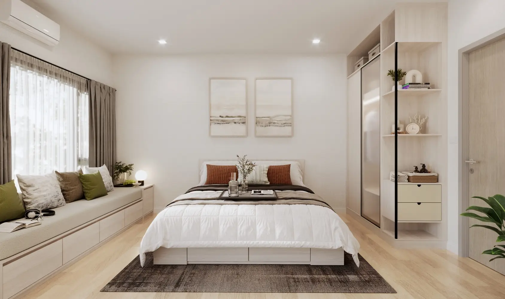 The Title Serenity bedrooms 2 square 57