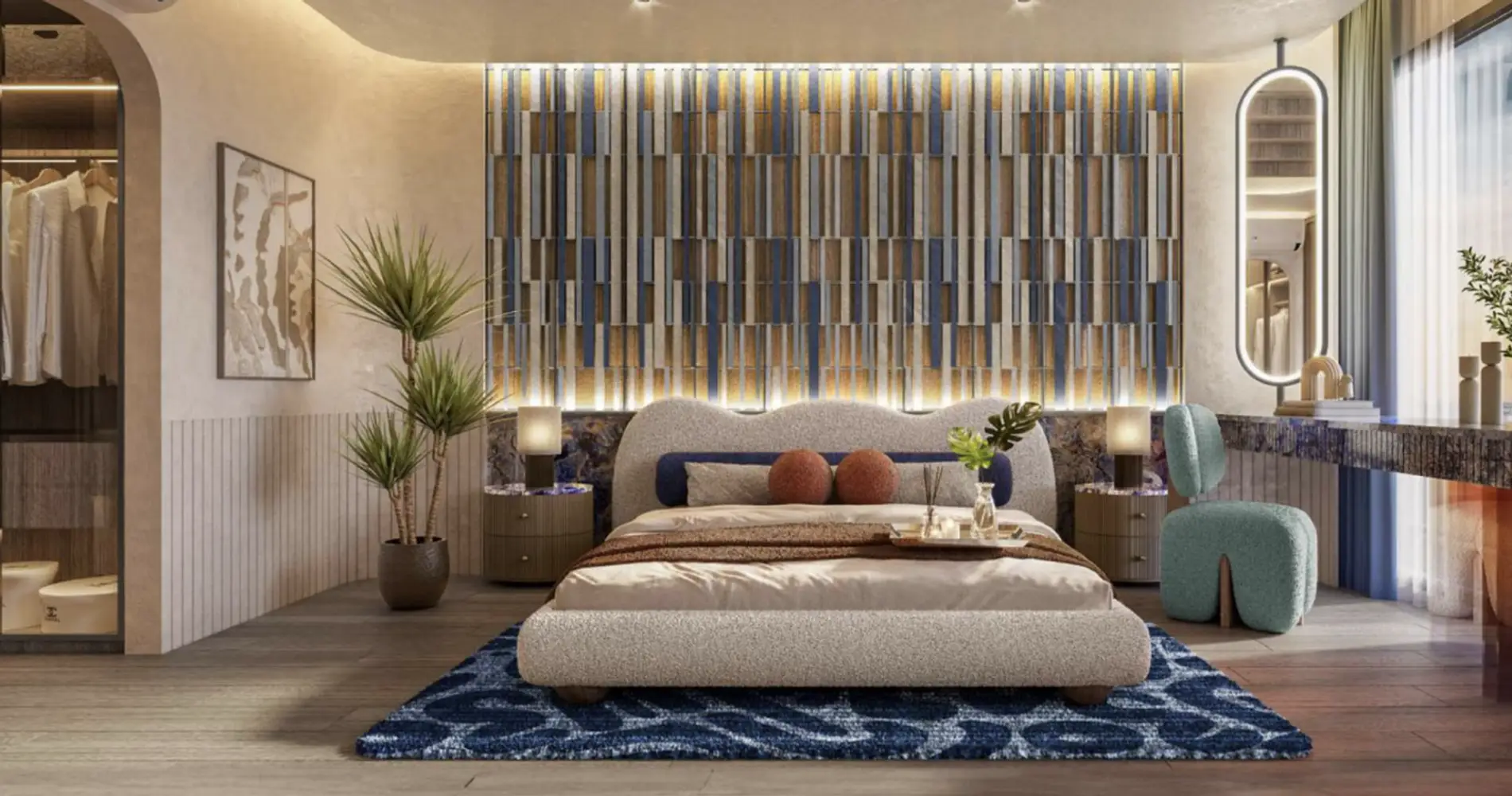 Bellevue Beachfront bedrooms 2 square 80