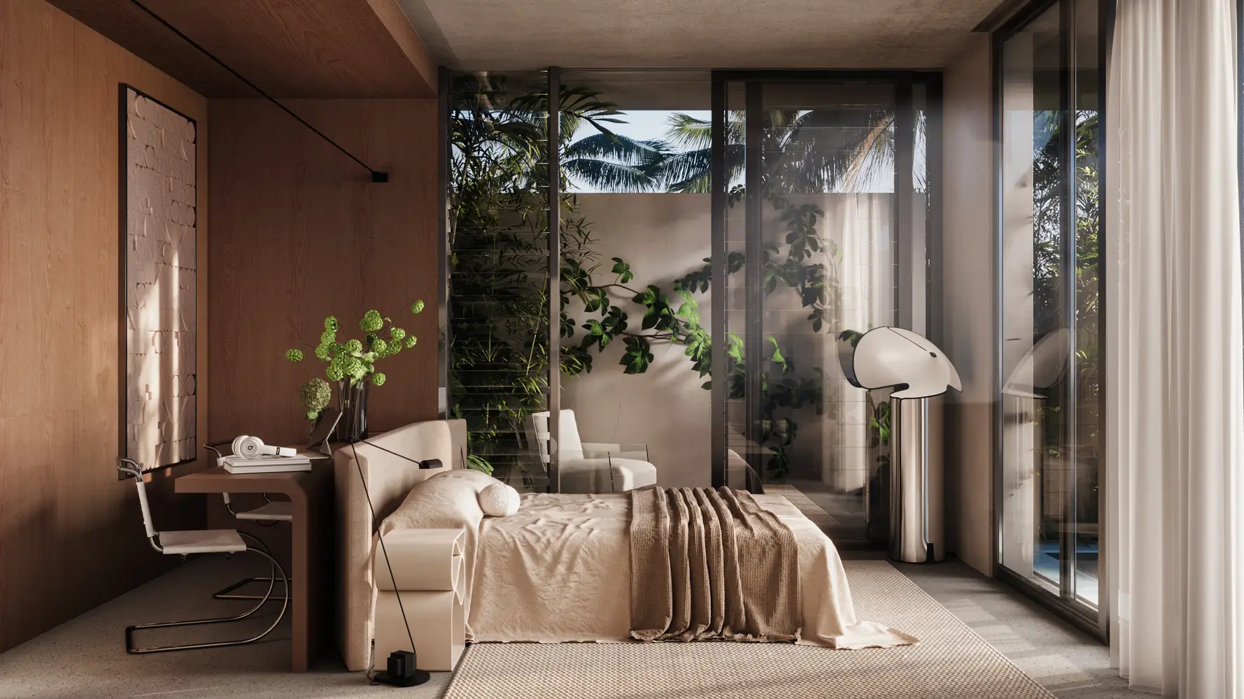 PARQ Blue | Hollywood Triple A bedrooms 1 square 75