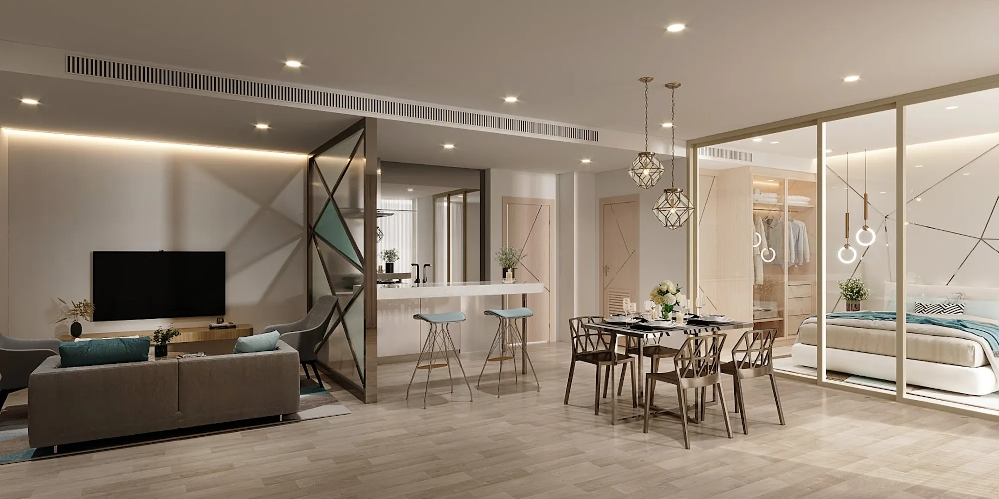 Aura bedrooms 3 square 96.07