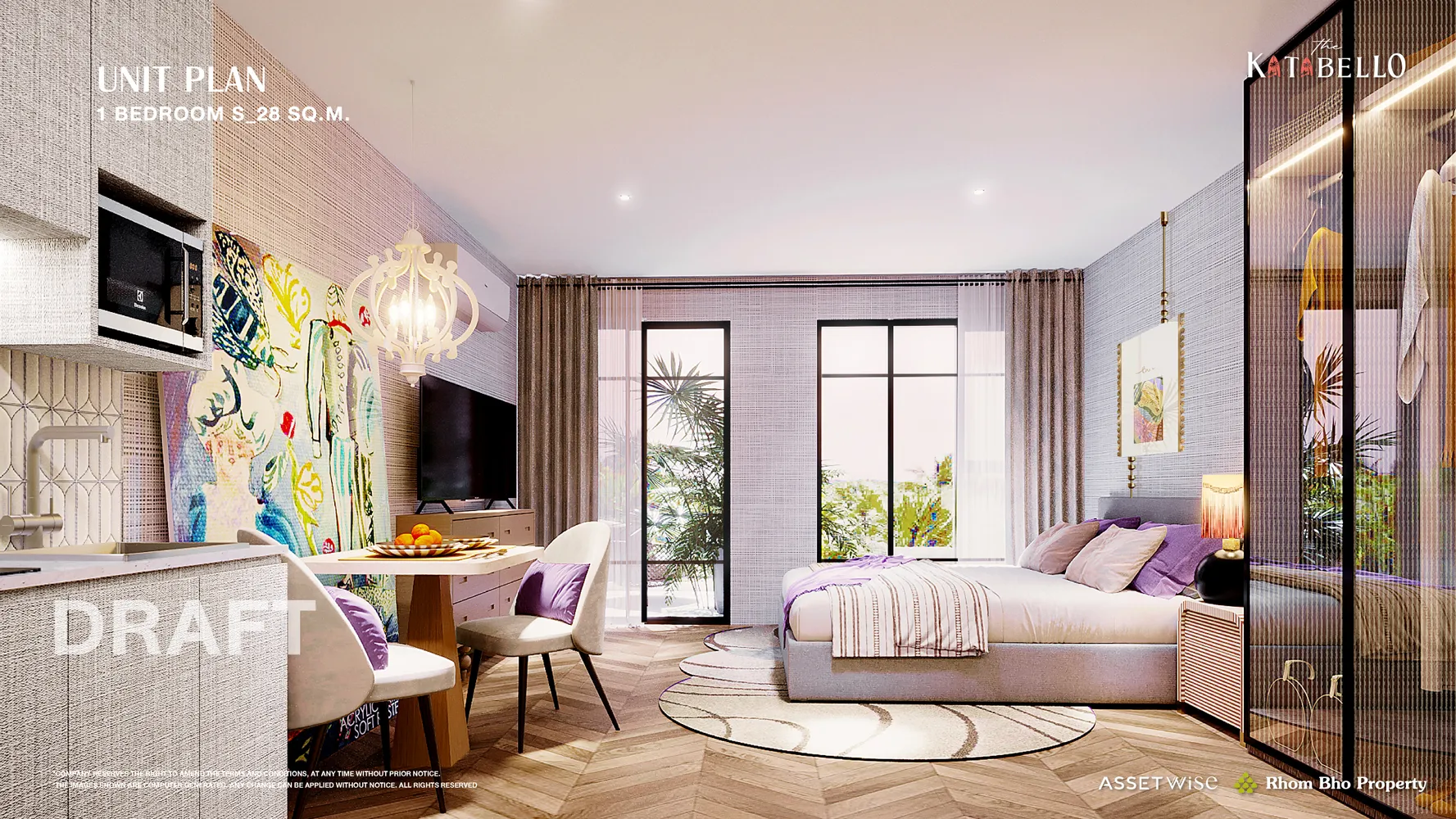 The Title Katabello bedrooms 1 square 28