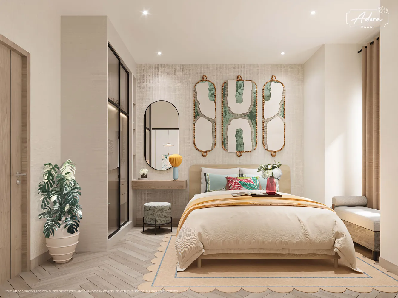 The Title Adora bedrooms 1 square 30