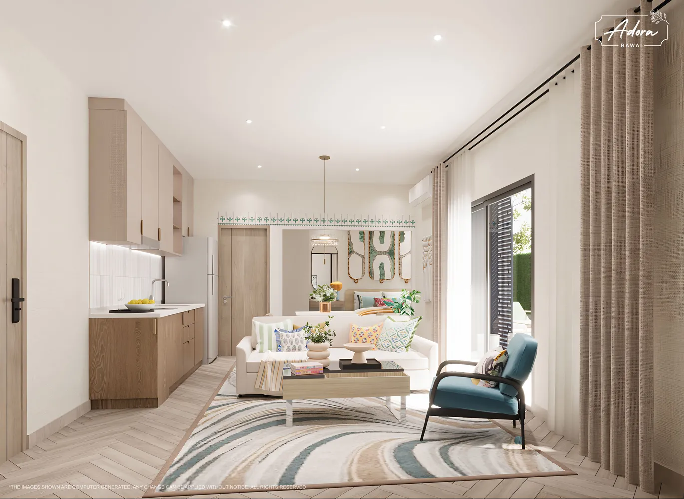 The Title Adora bedrooms 1 square 42