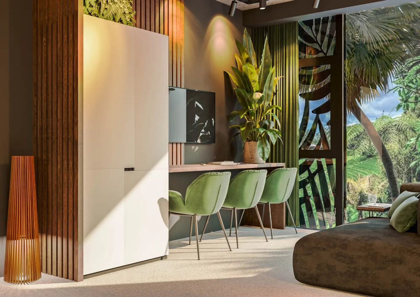 SWOI GARDENS PERERENAN MINI Aparts bedrooms 1 square 25