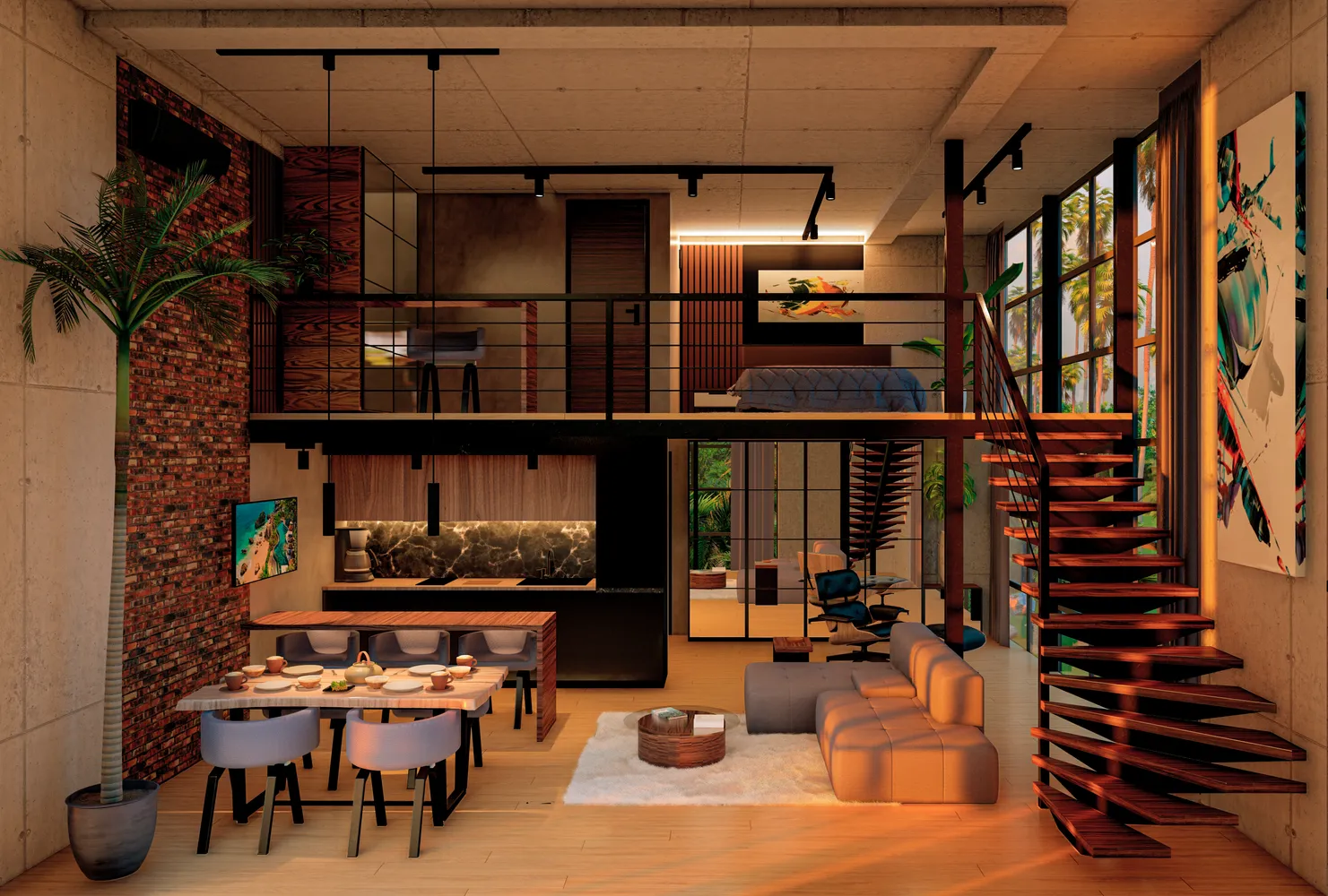 SWOI LOFT UMALAS apartment bedrooms 1 square 57