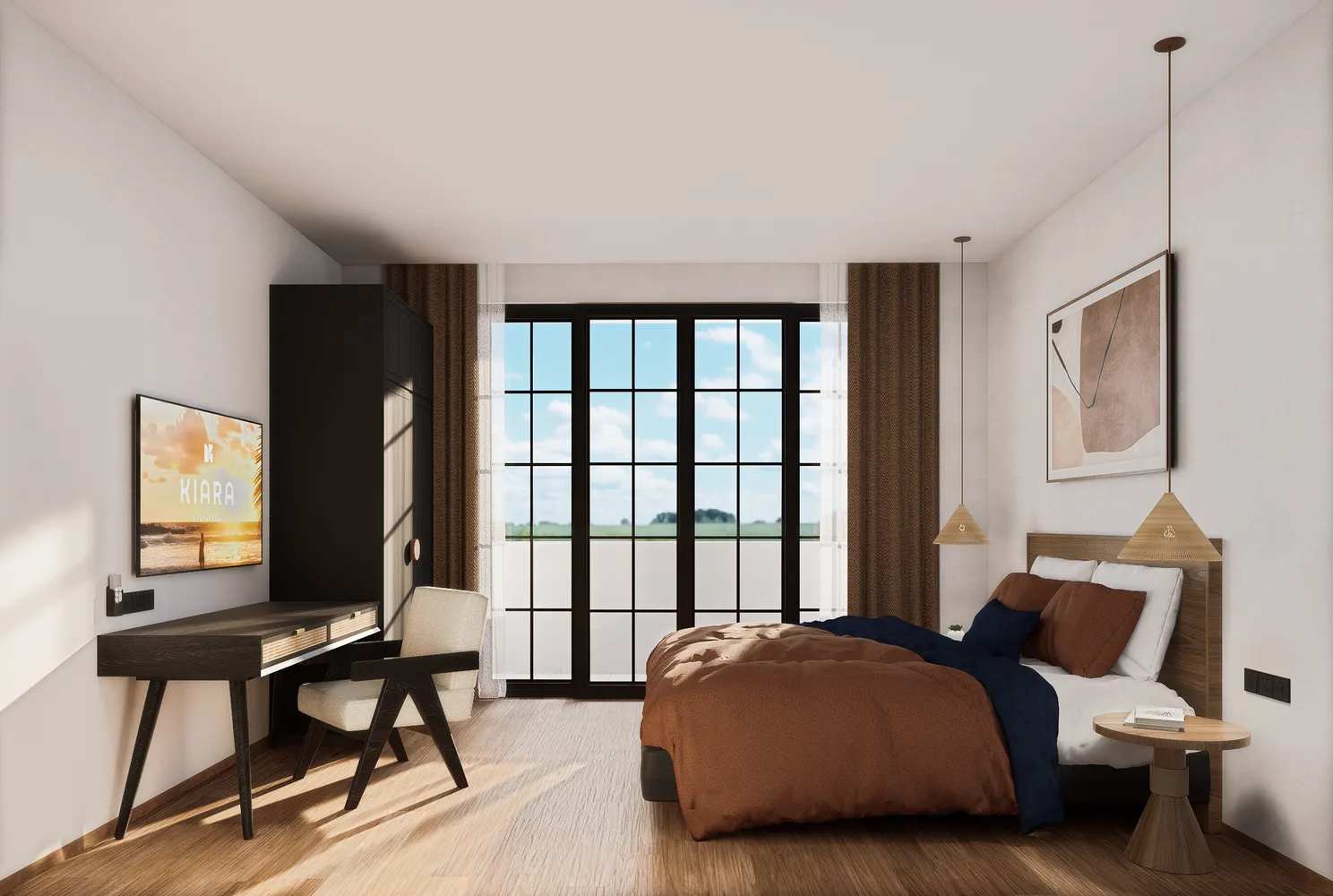 Kiara BeachFront bedrooms 2 square 166