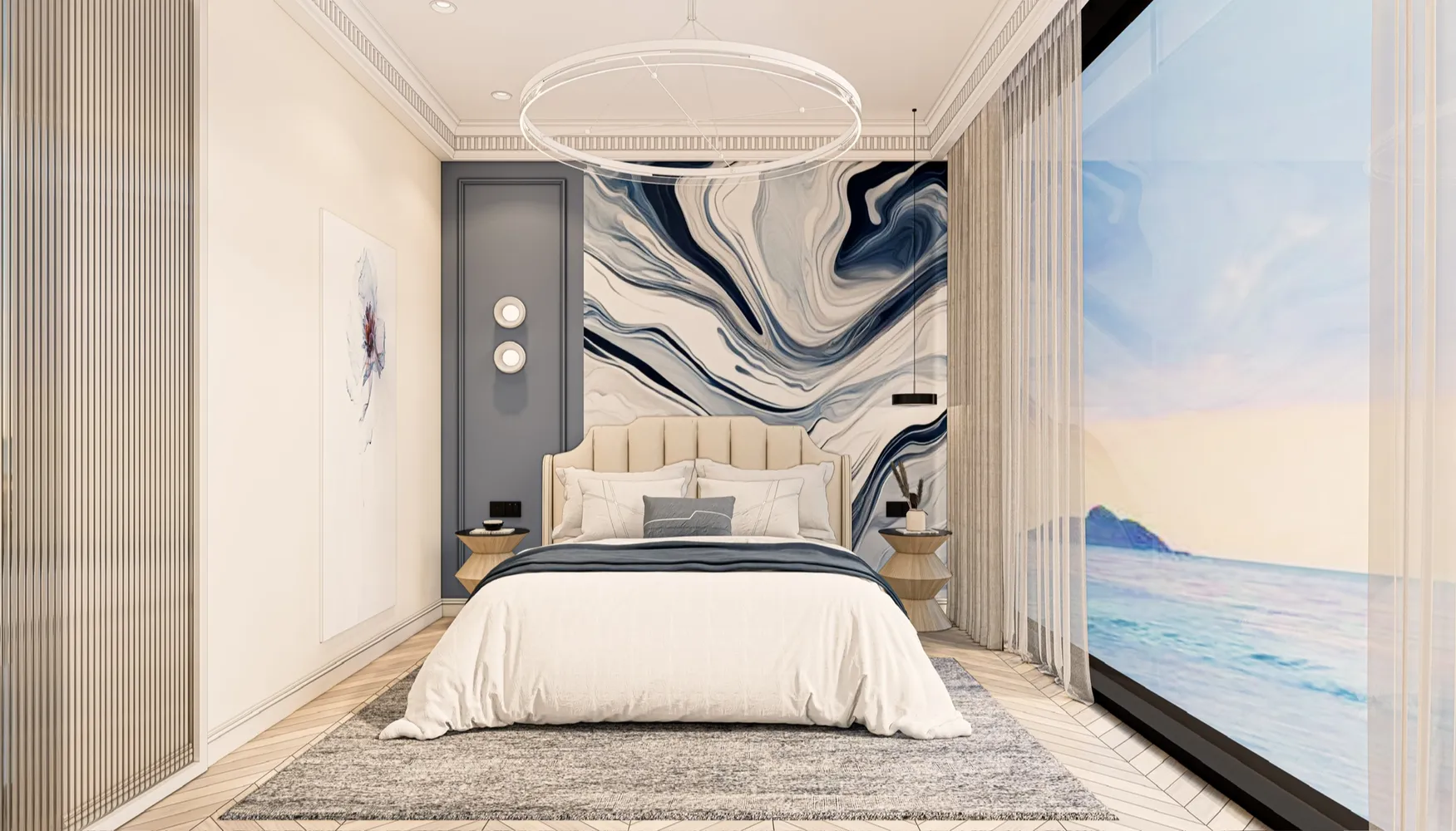 Ocean View bedrooms 1 square 36