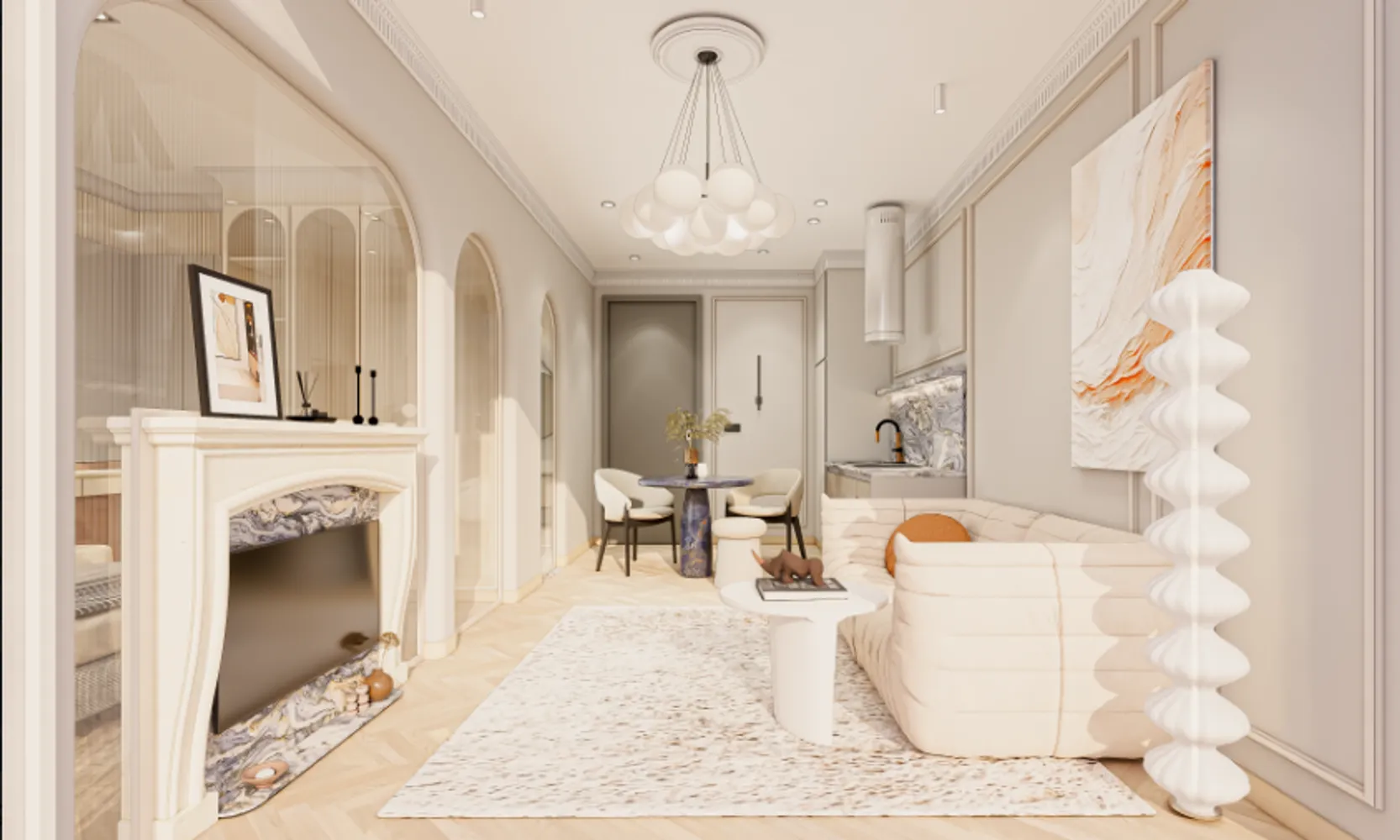 Ocean View bedrooms 1 square 40