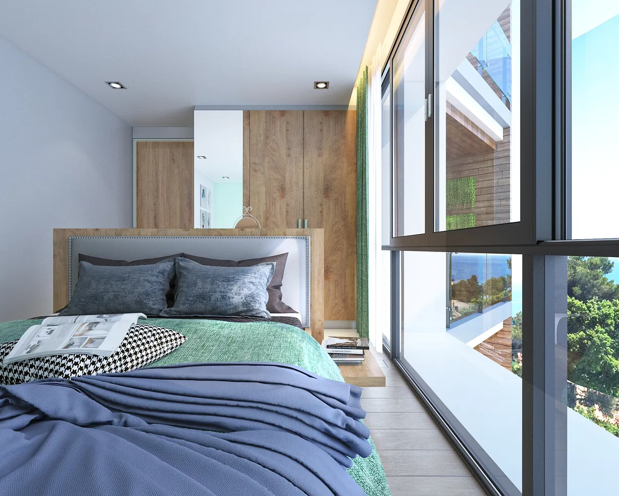 Serene Condo bedrooms 1 square 39.7