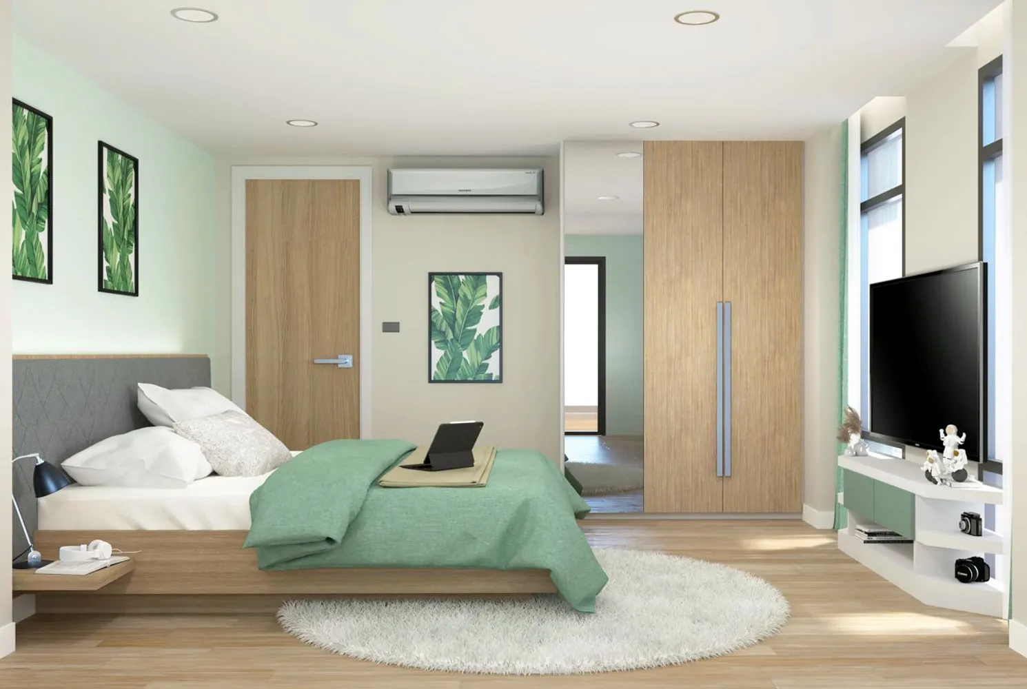 Serene Condo bedrooms 3 square 135