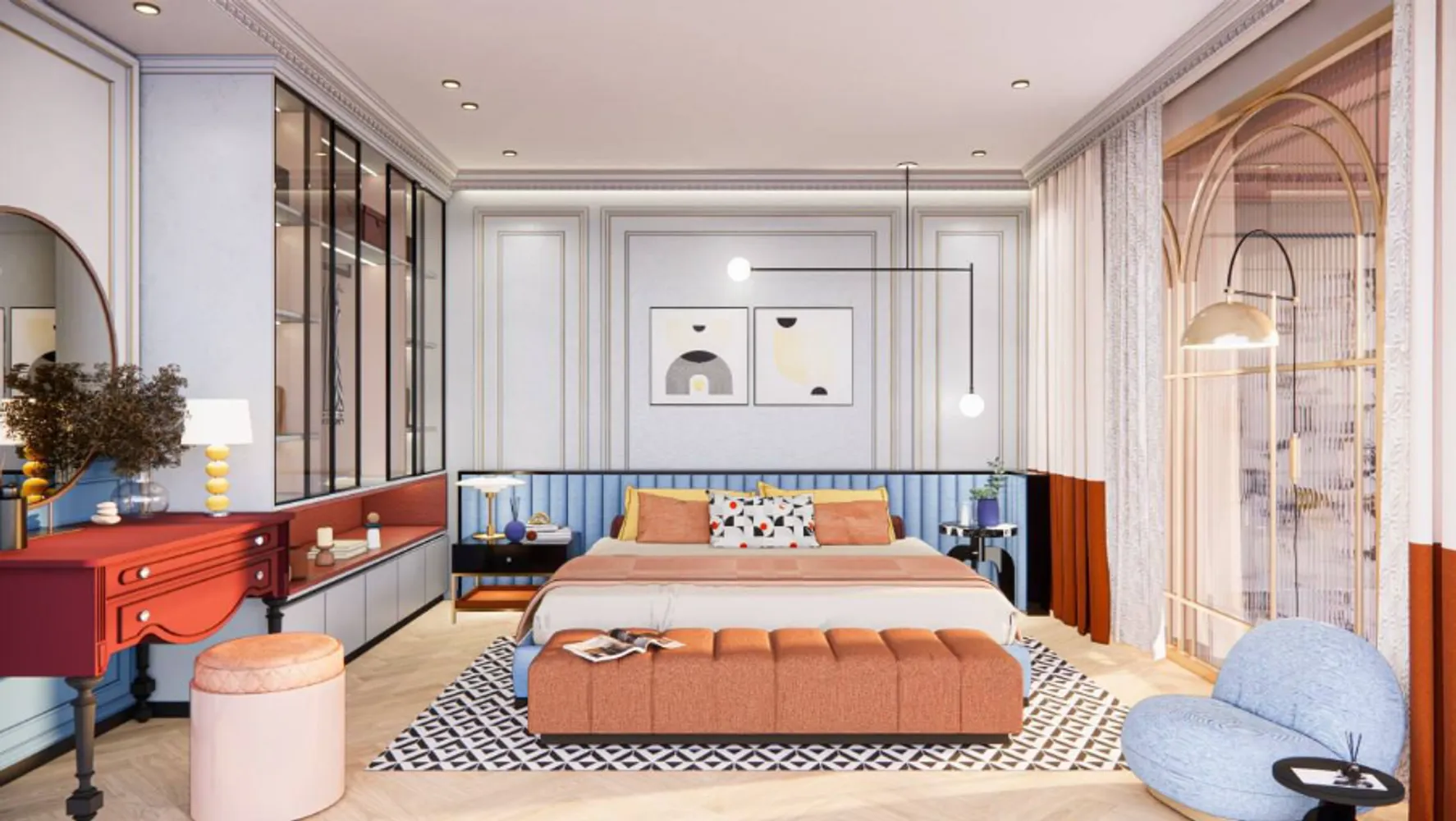 Time Square 8 bedrooms 1 square 60