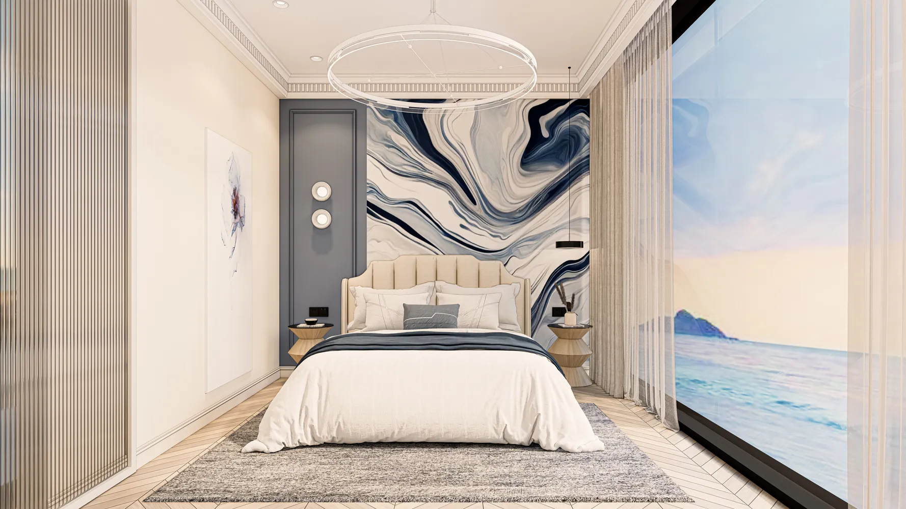 Ocean View bedrooms 1 square 36