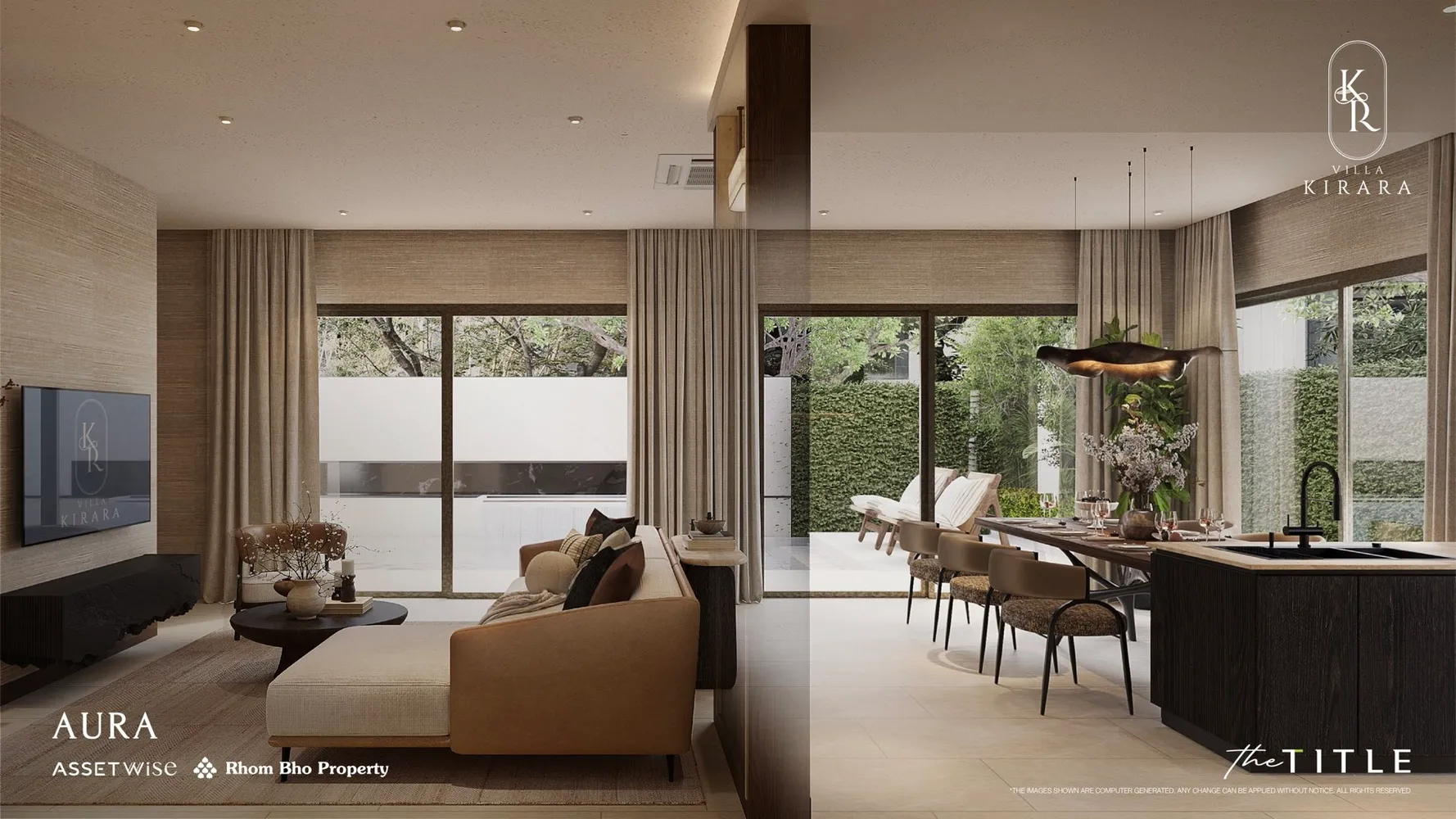 The Title Villa Kirara bedrooms 3 square 305