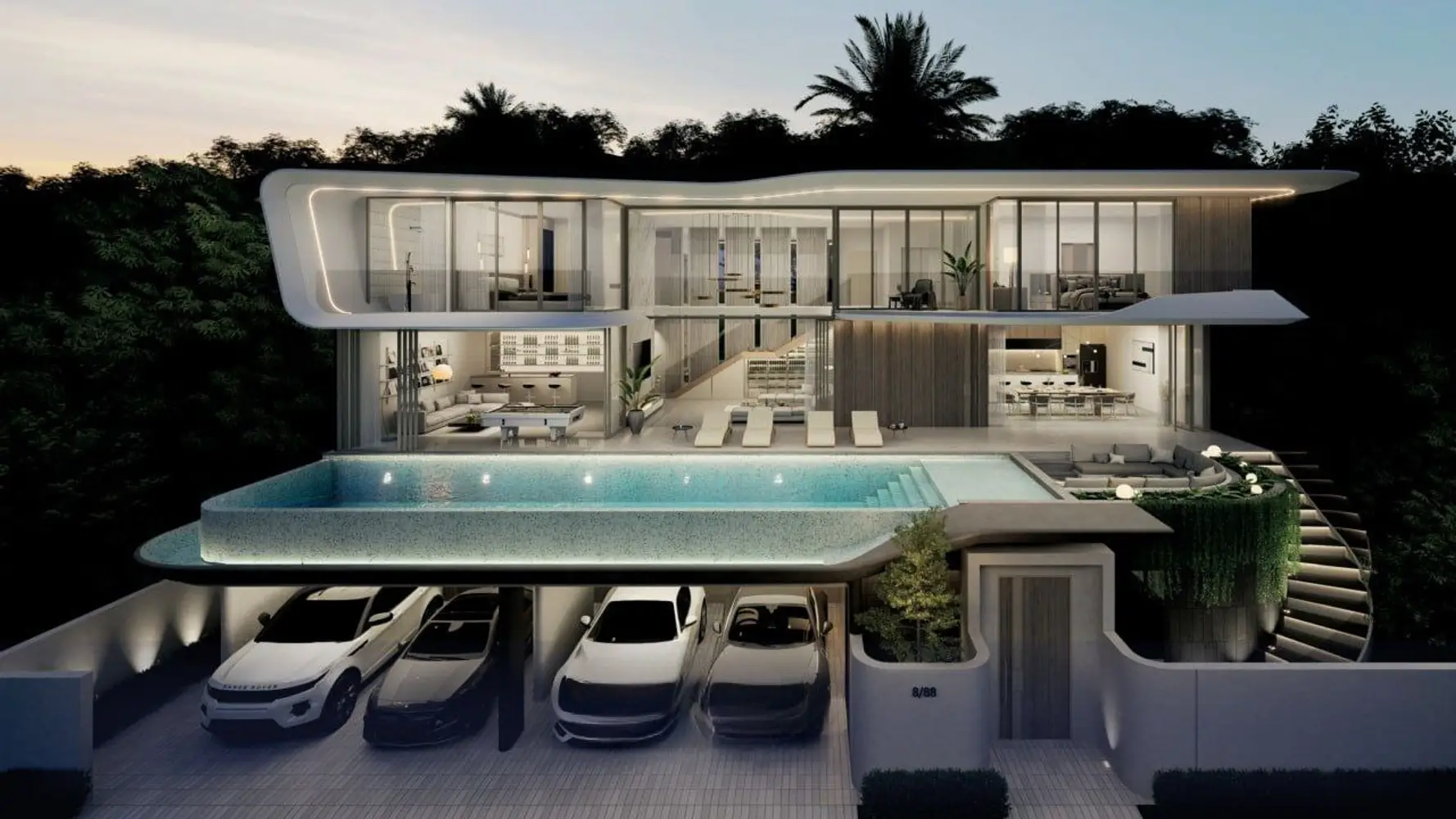 Clover Residence bedrooms 6 square 873