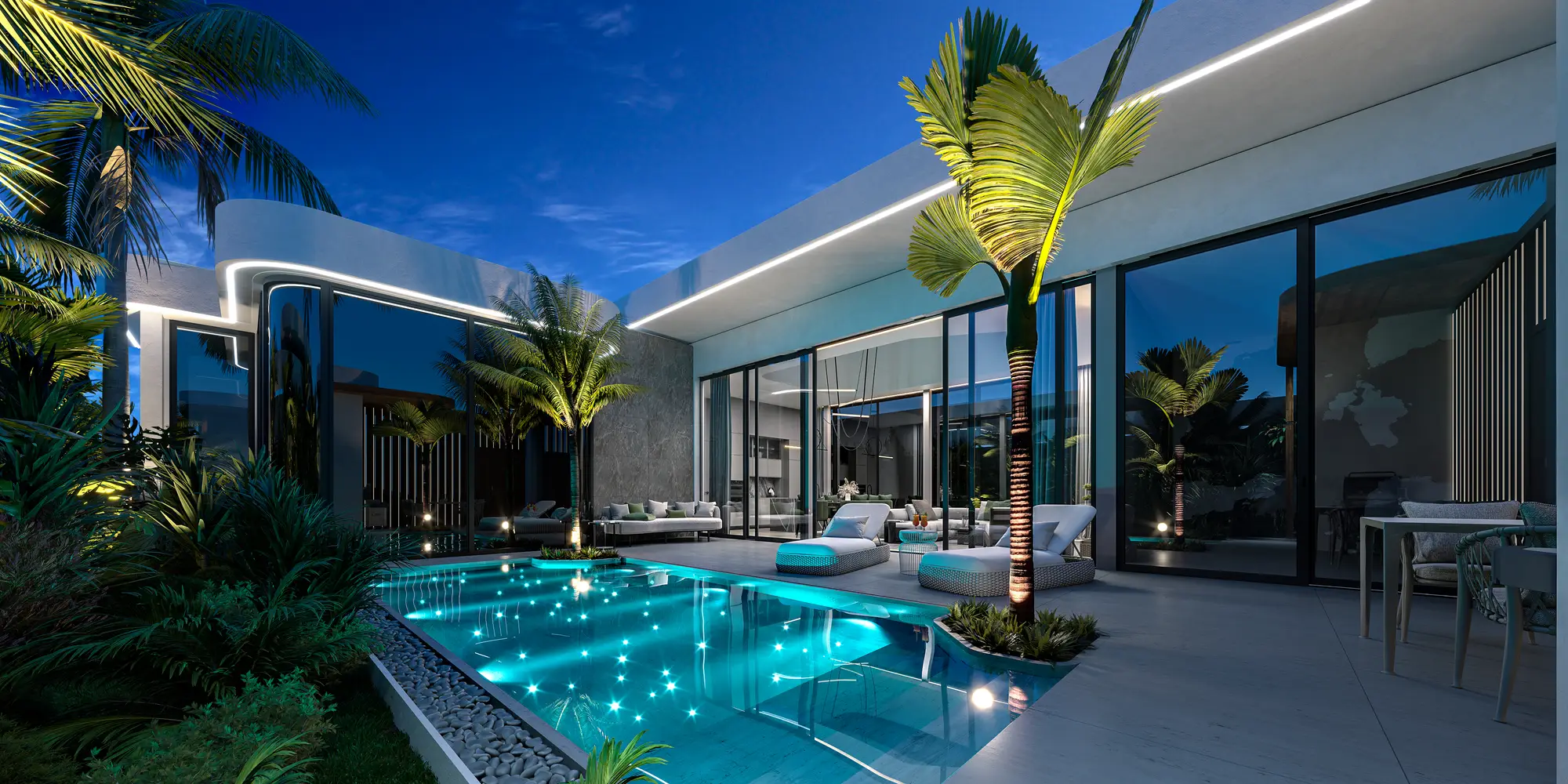 Proxima Phuket Villas bedrooms 3 square 227.5