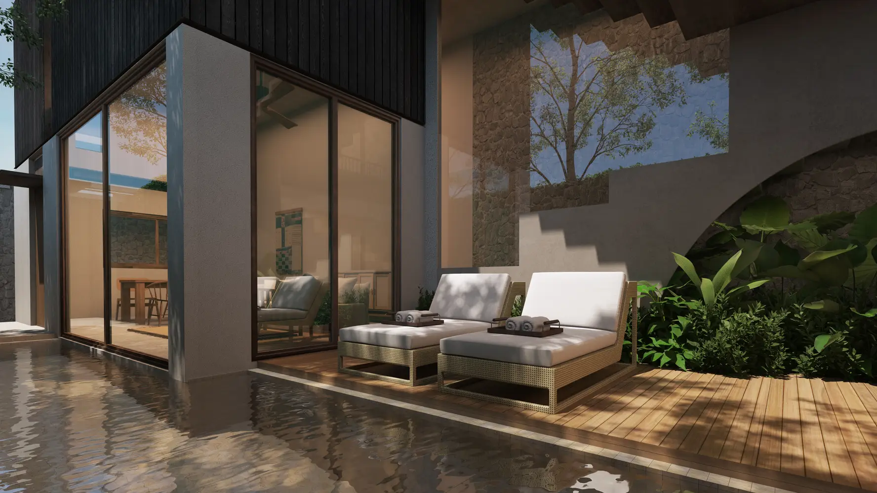 Villa Qabalah bedrooms 2 square 237.8