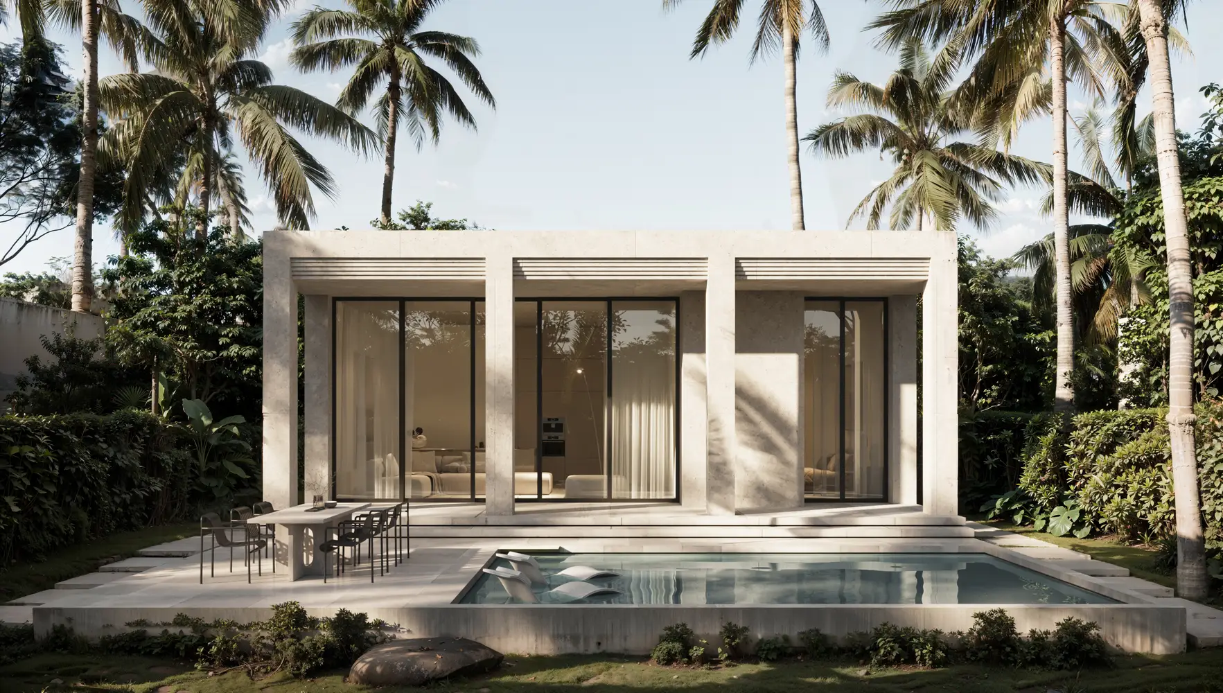 PARQ Blue | Hollywood Triple A bedrooms 1 square 60