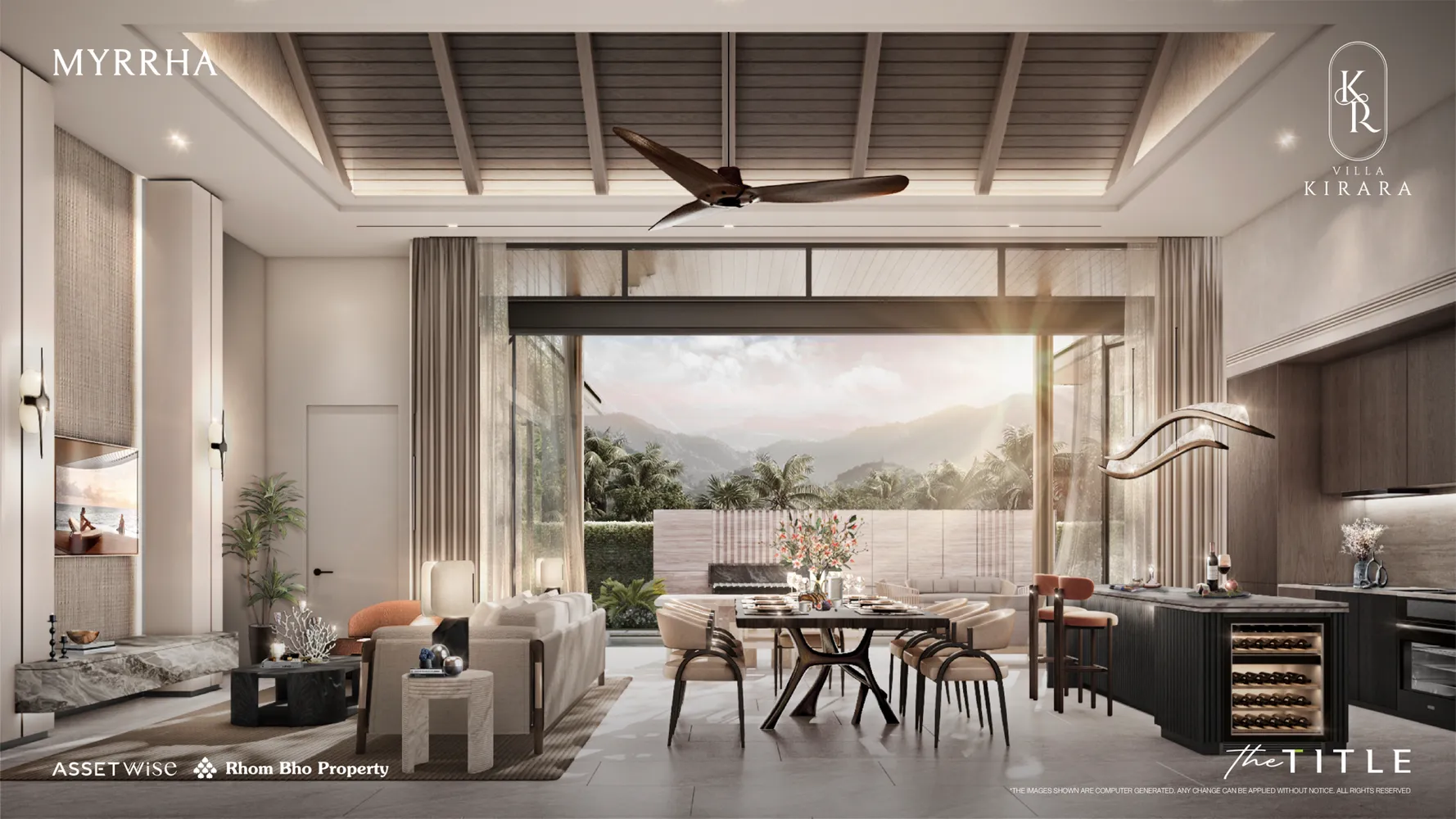 The Title Villa Kirara bedrooms 3 square 365