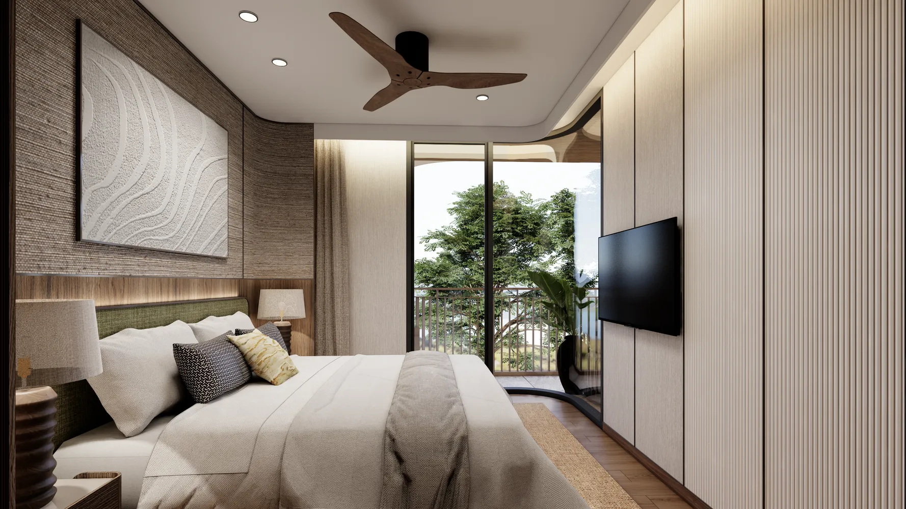 Laguna Golf Residences Hibiscus bedrooms 1 square 67