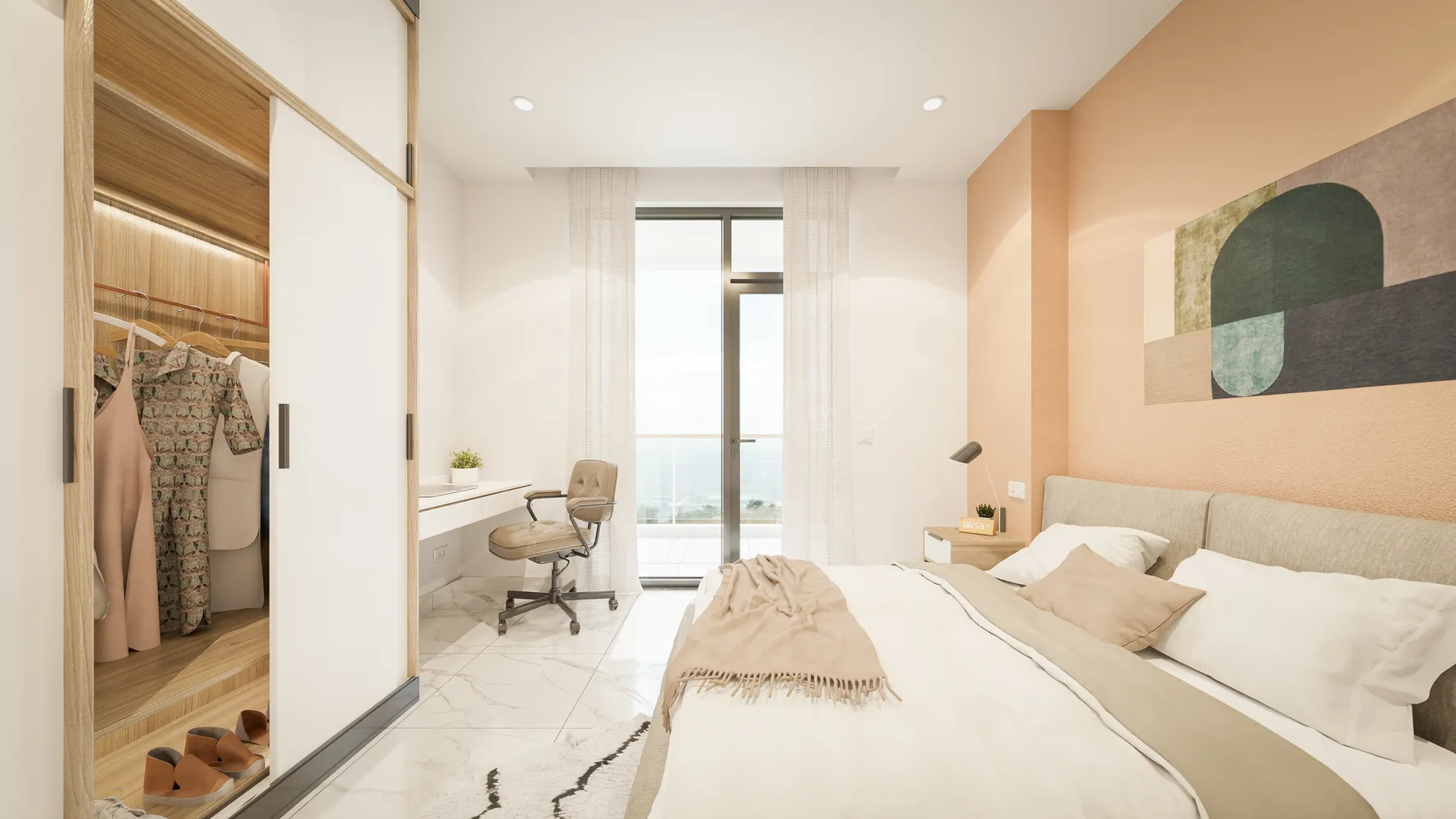 LZ Sea View Premium bedrooms 1 square 89.6