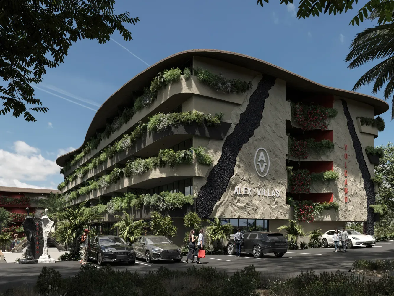 Alex Complex 9 Volcano Villa