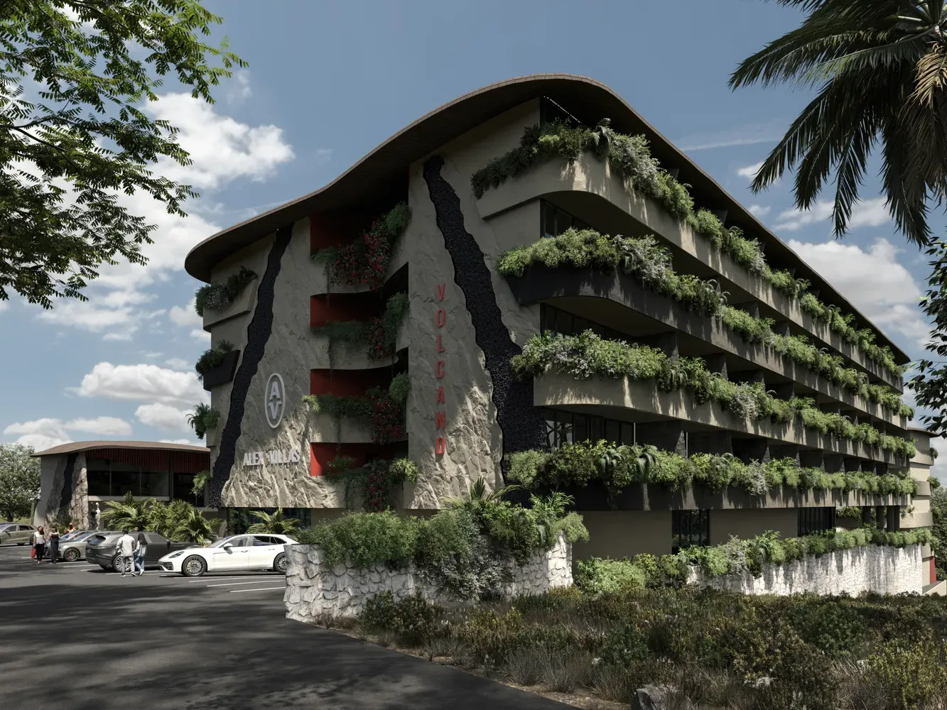 Alex Complex 9 Volcano Villa bedrooms 2 square 91.5