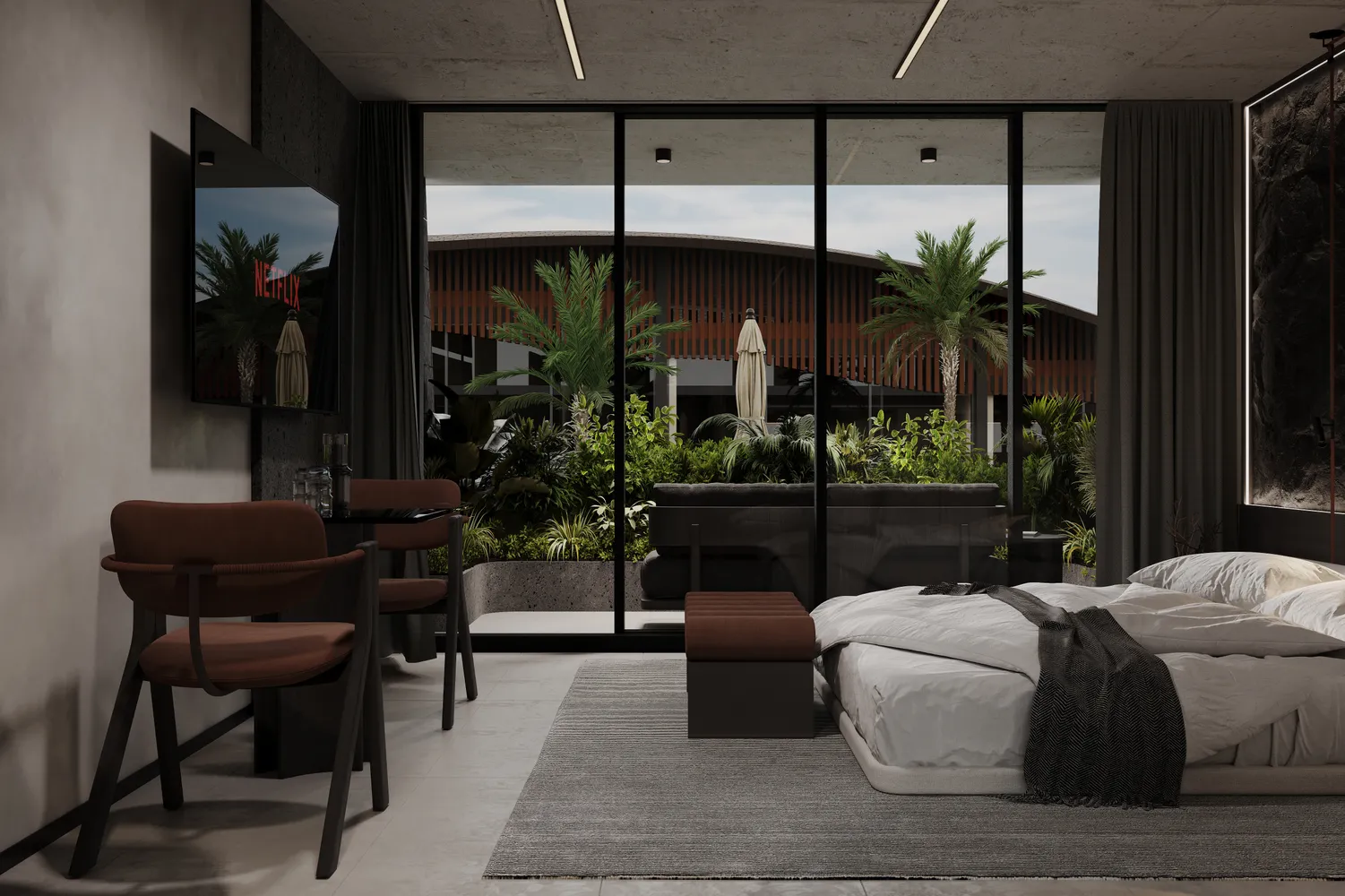 Alex Complex 9 Volcano Apart bedrooms 1 square 36