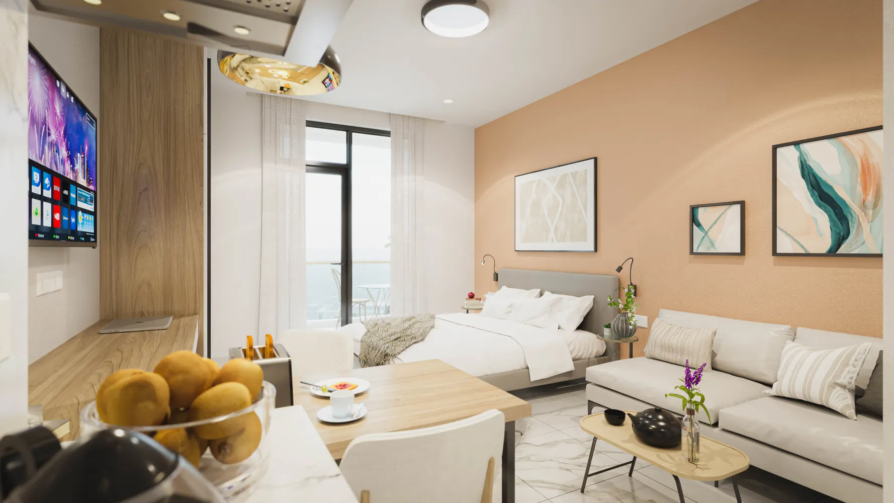 LZ Sea View Premium bedrooms 0 square 44.7