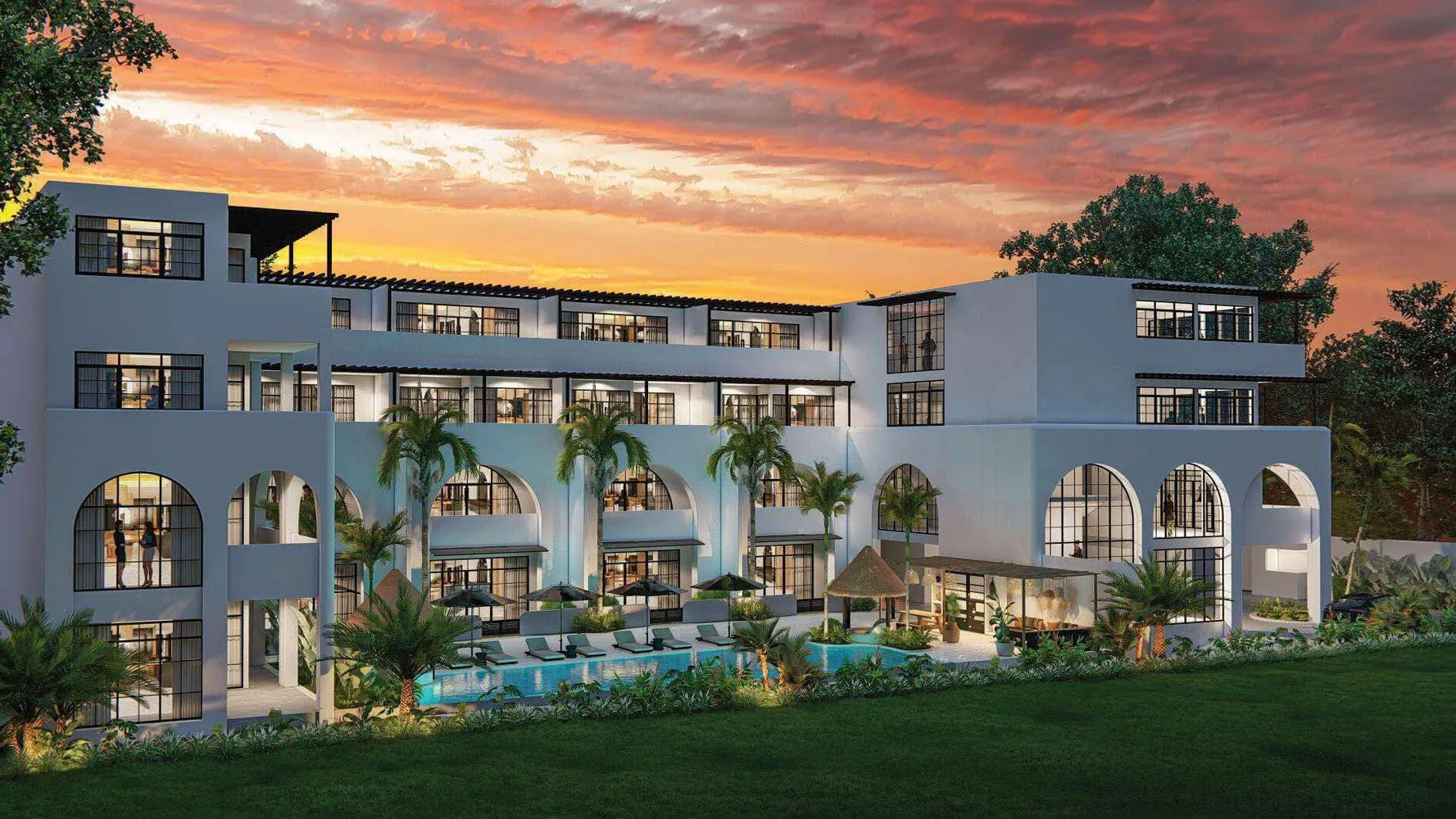 Kiara Ocean Place bedrooms 2 square 158