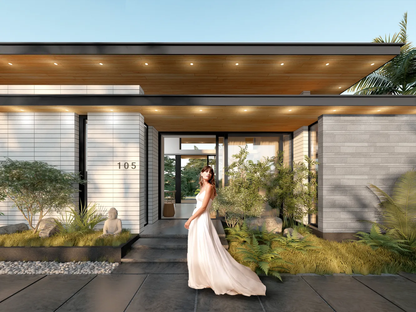 PARQ BLUE | ZEN bedrooms 1 square 70