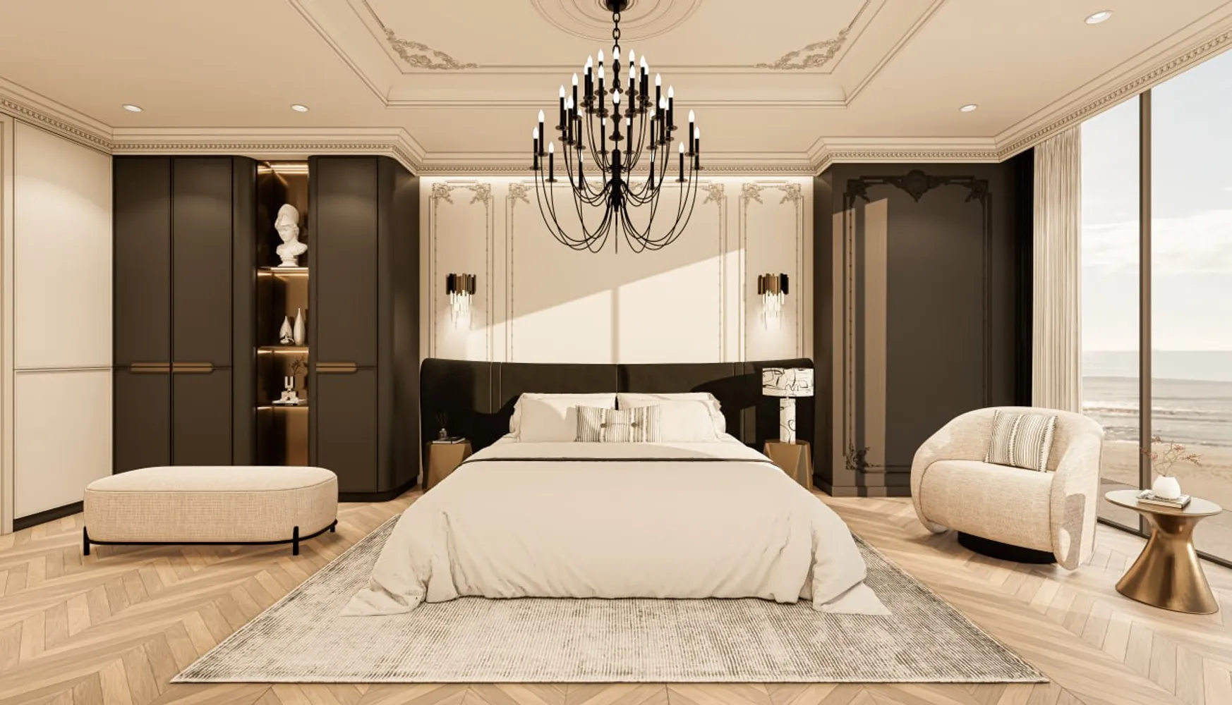 Ocean View bedrooms 4 square 200