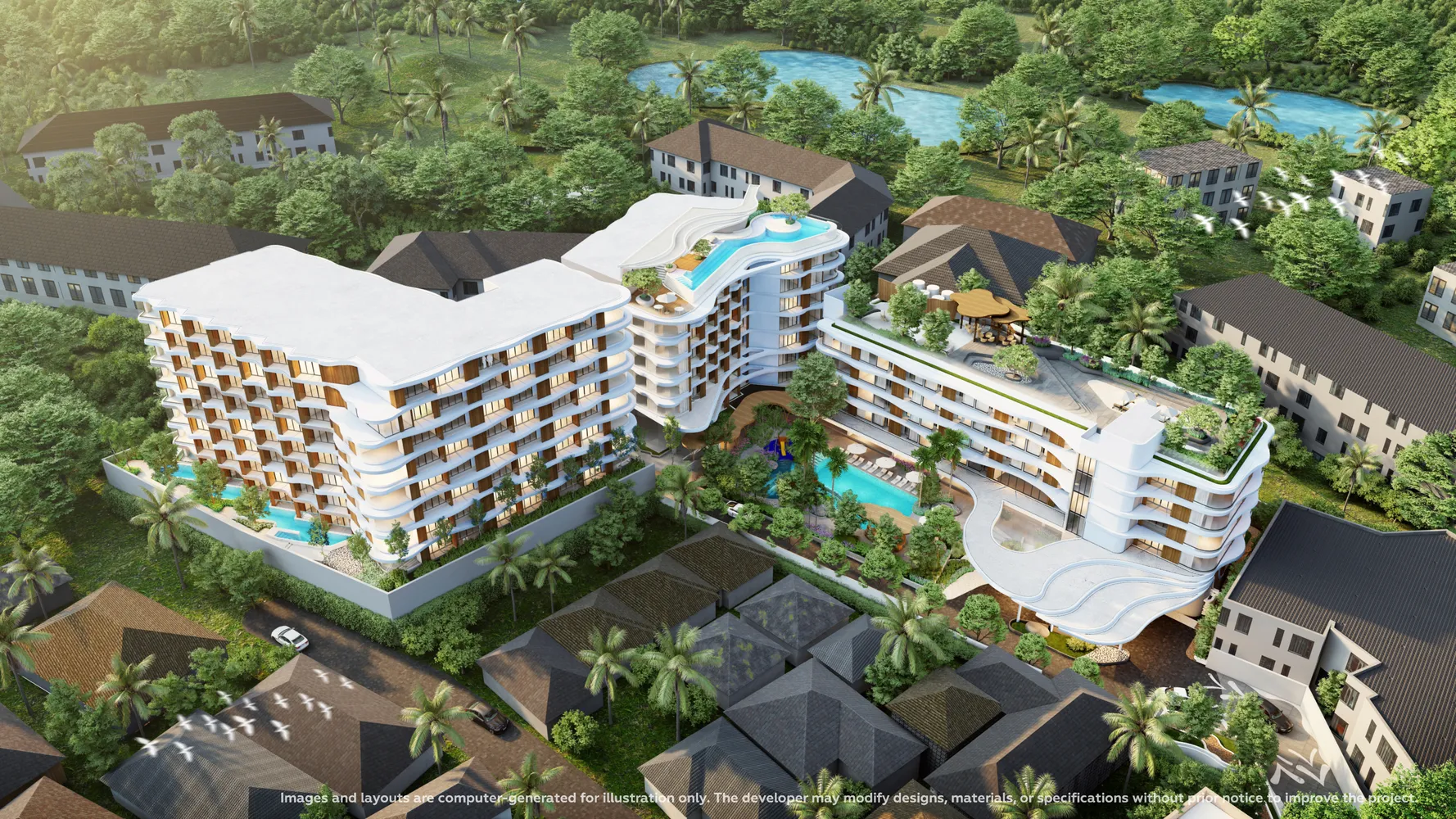 VIBE RESIDENCE bedrooms 1 square 34