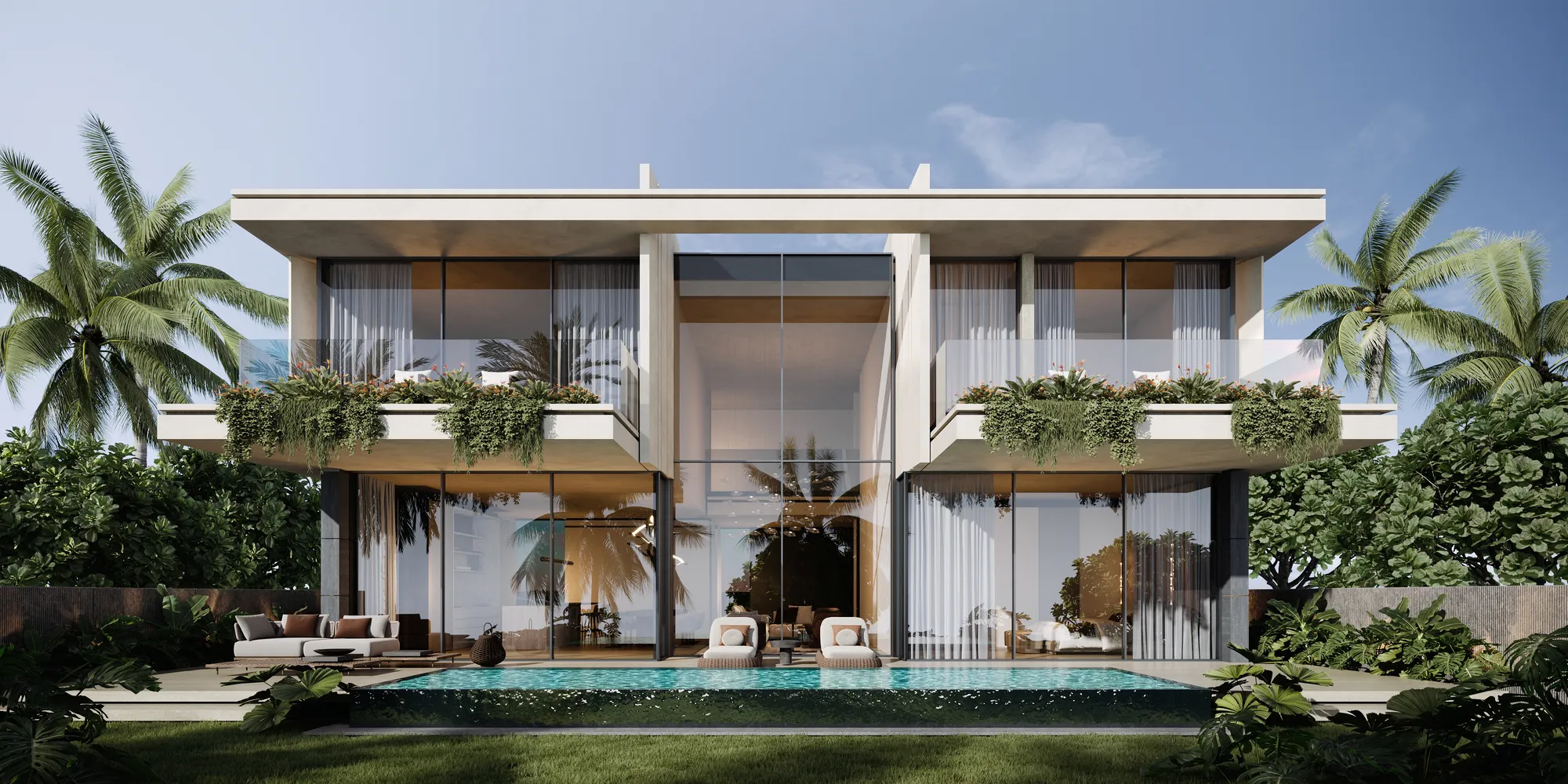 Oceaniq 2 Villas bedrooms 1 square 70