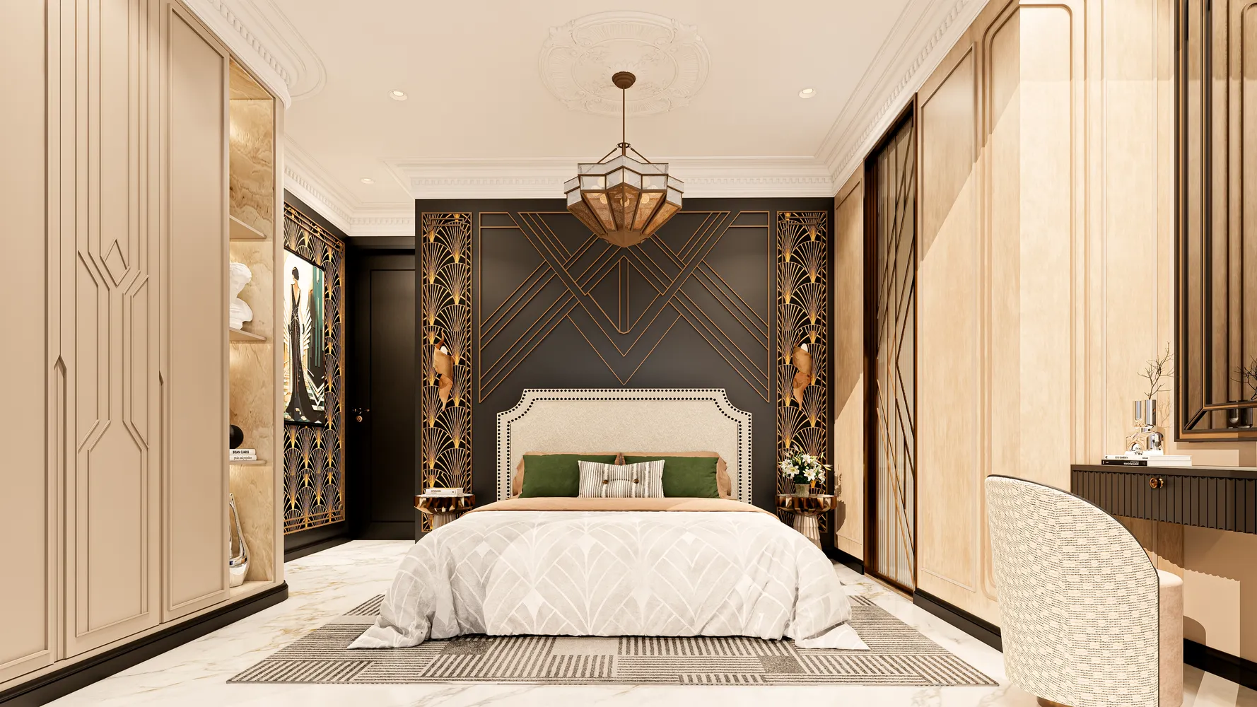 The Gatsby Residence bedrooms 2 square 90