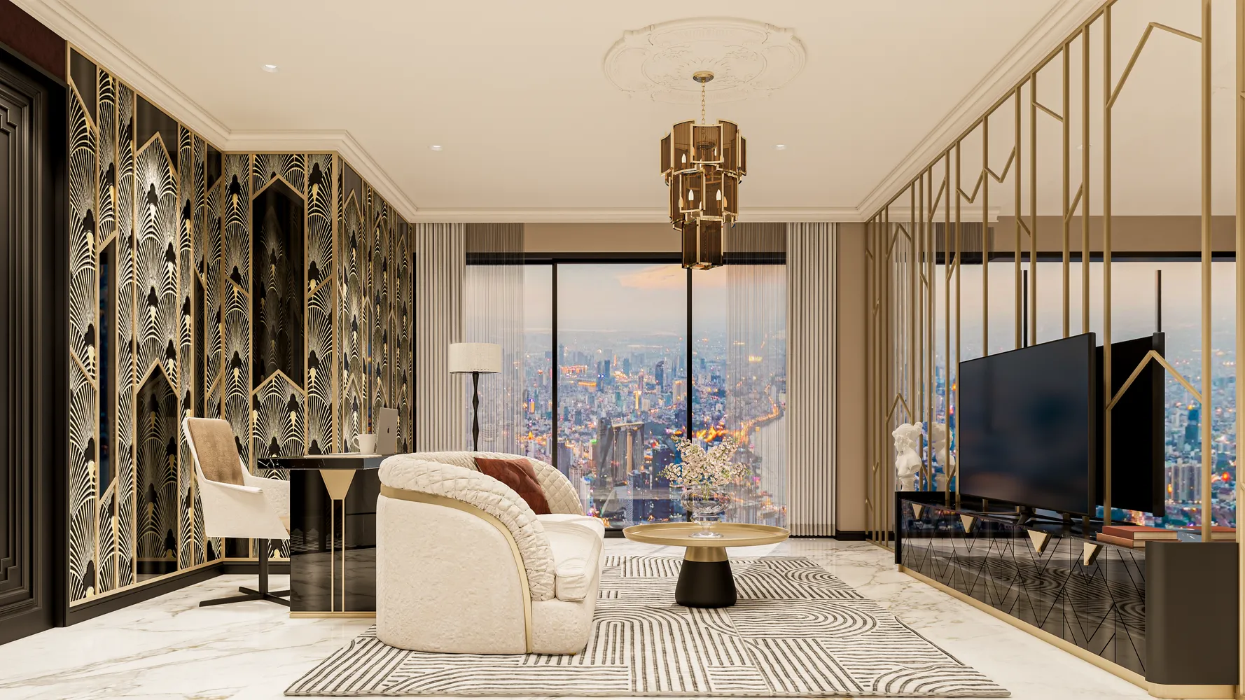 The Gatsby Residence bedrooms 3 square 130