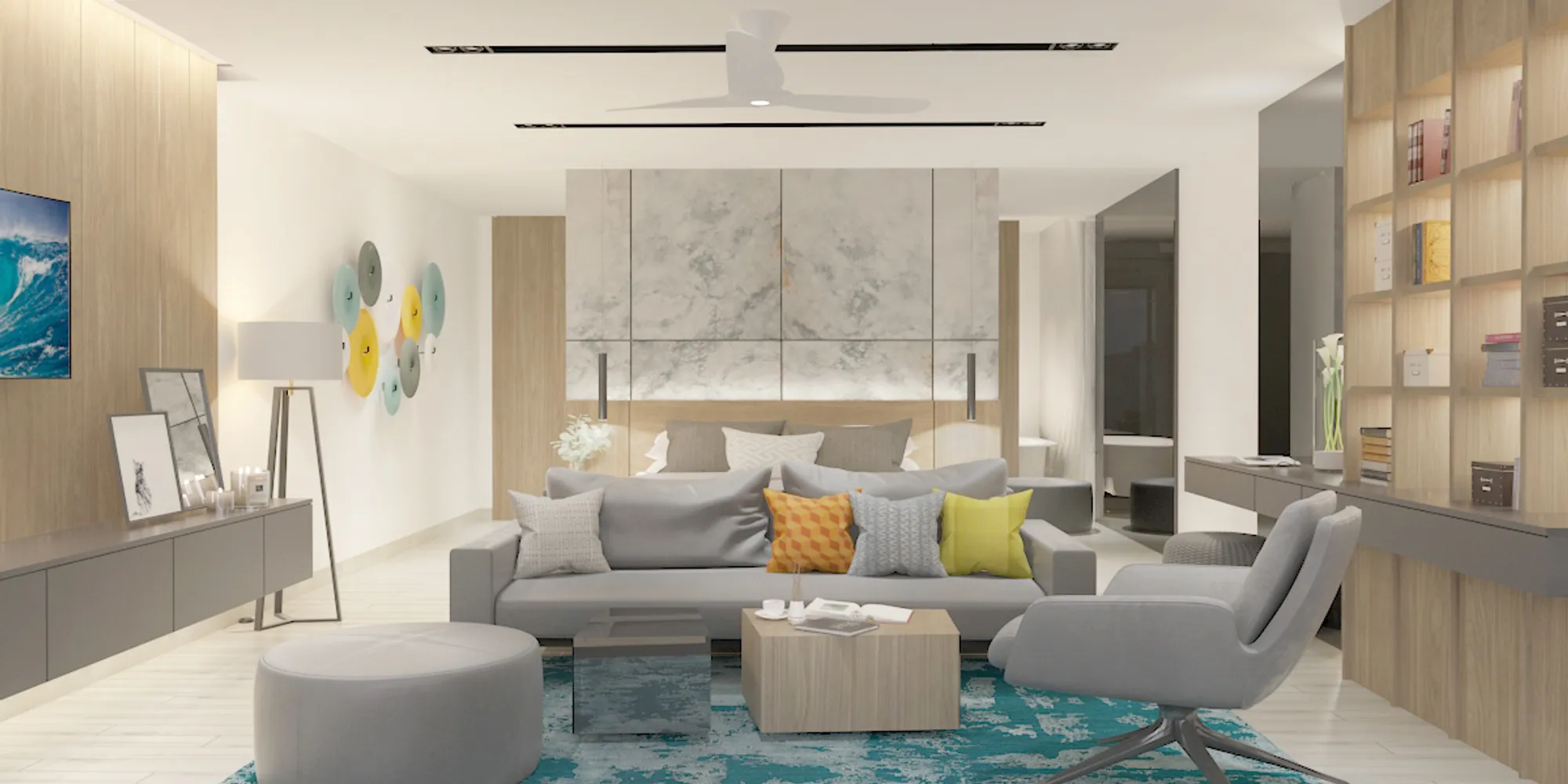 Bright Phuket bedrooms 2 square 161.6