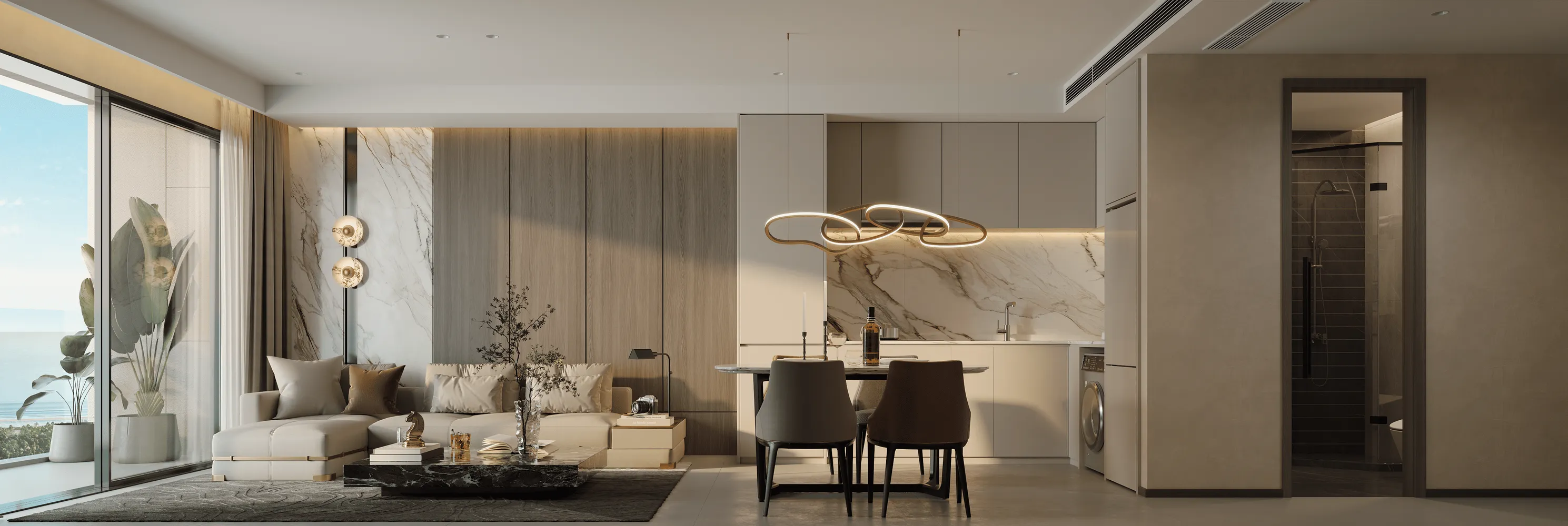 AYANA HEIGHTS SEA VIEW RESIDENCES bedrooms 2 square 75.51