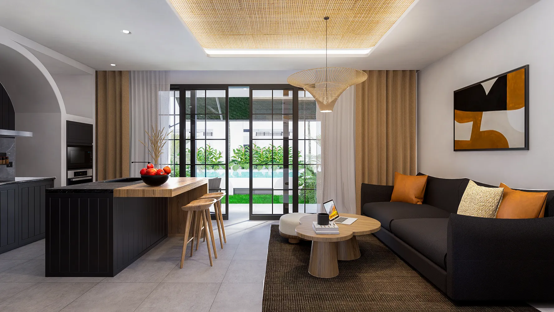 Kiara BeachFront bedrooms 1 square 83