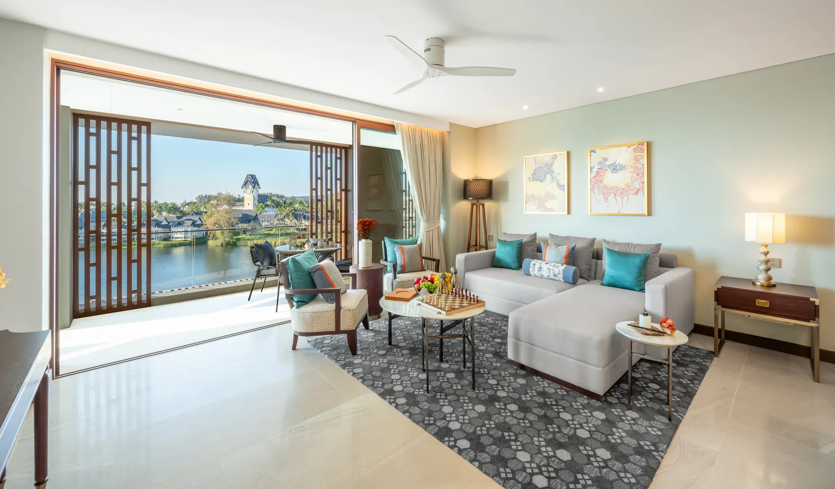 Angsana Oceanview Residences bedrooms 2 square 304