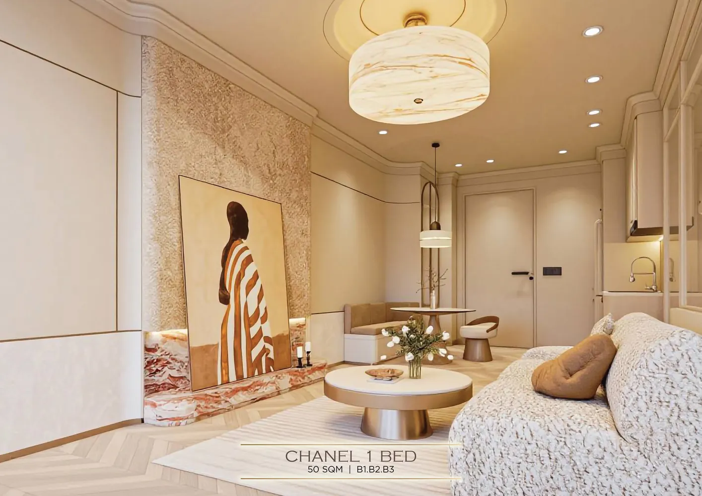 Time Castle bedrooms 1 square 50