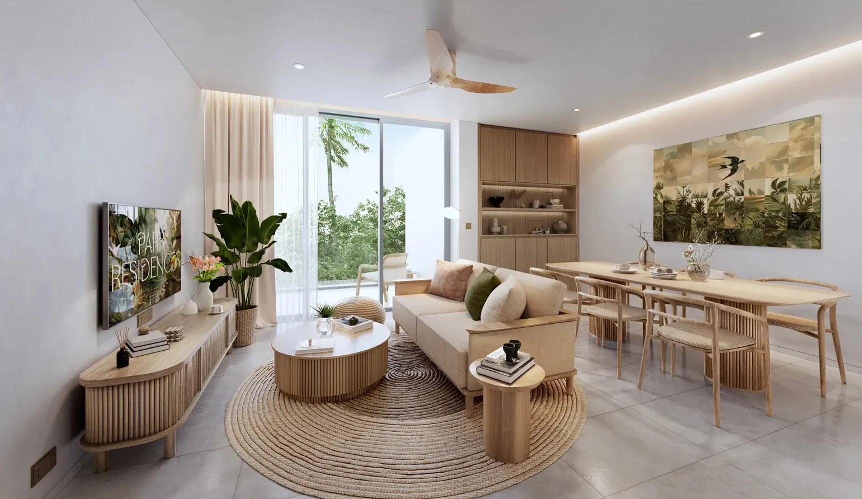 Eden Residences bedrooms 2 square 105