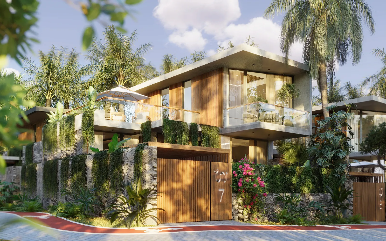 Every Bali Villas bedrooms 1 square 188.8