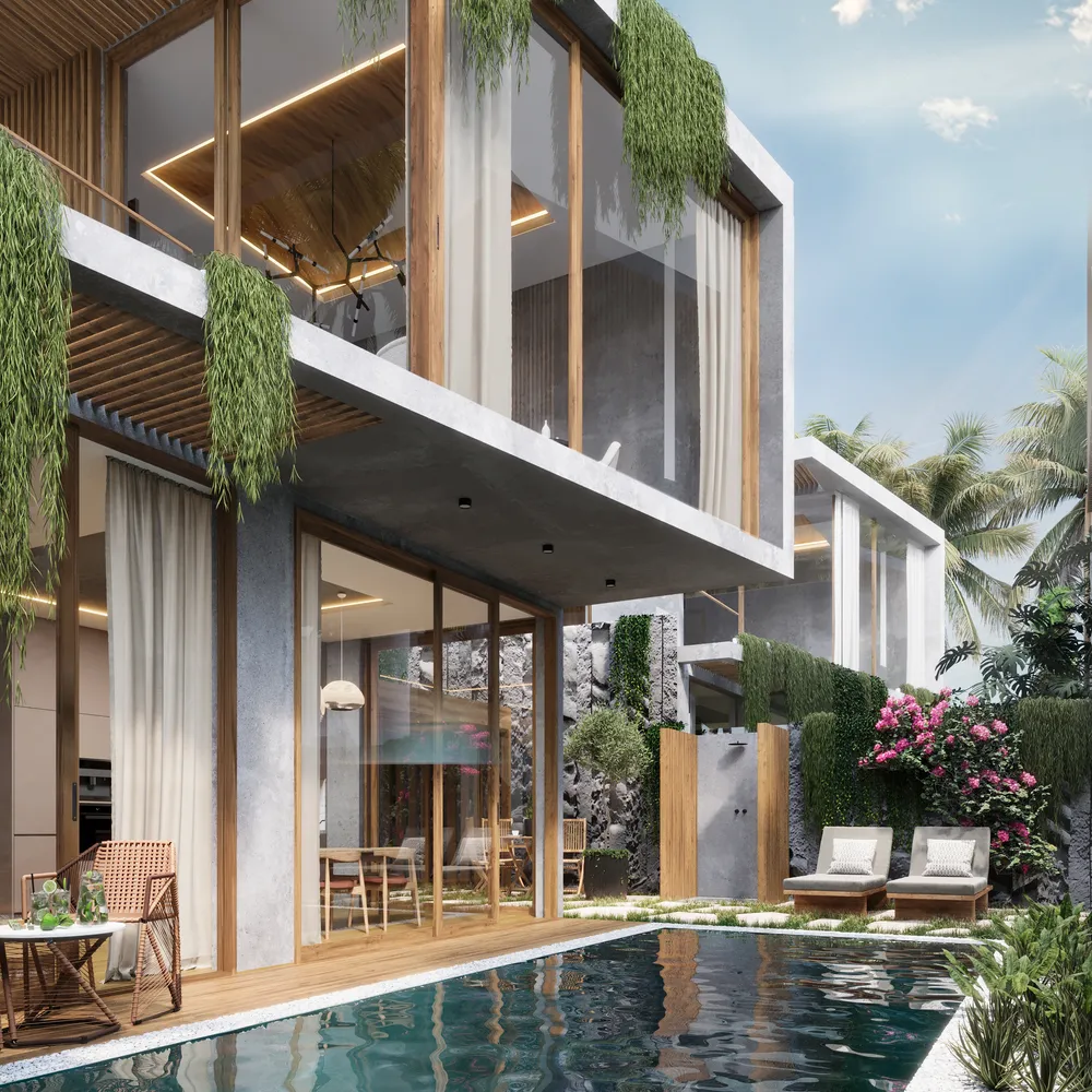 Every Bali Villas bedrooms 1 square 188.8