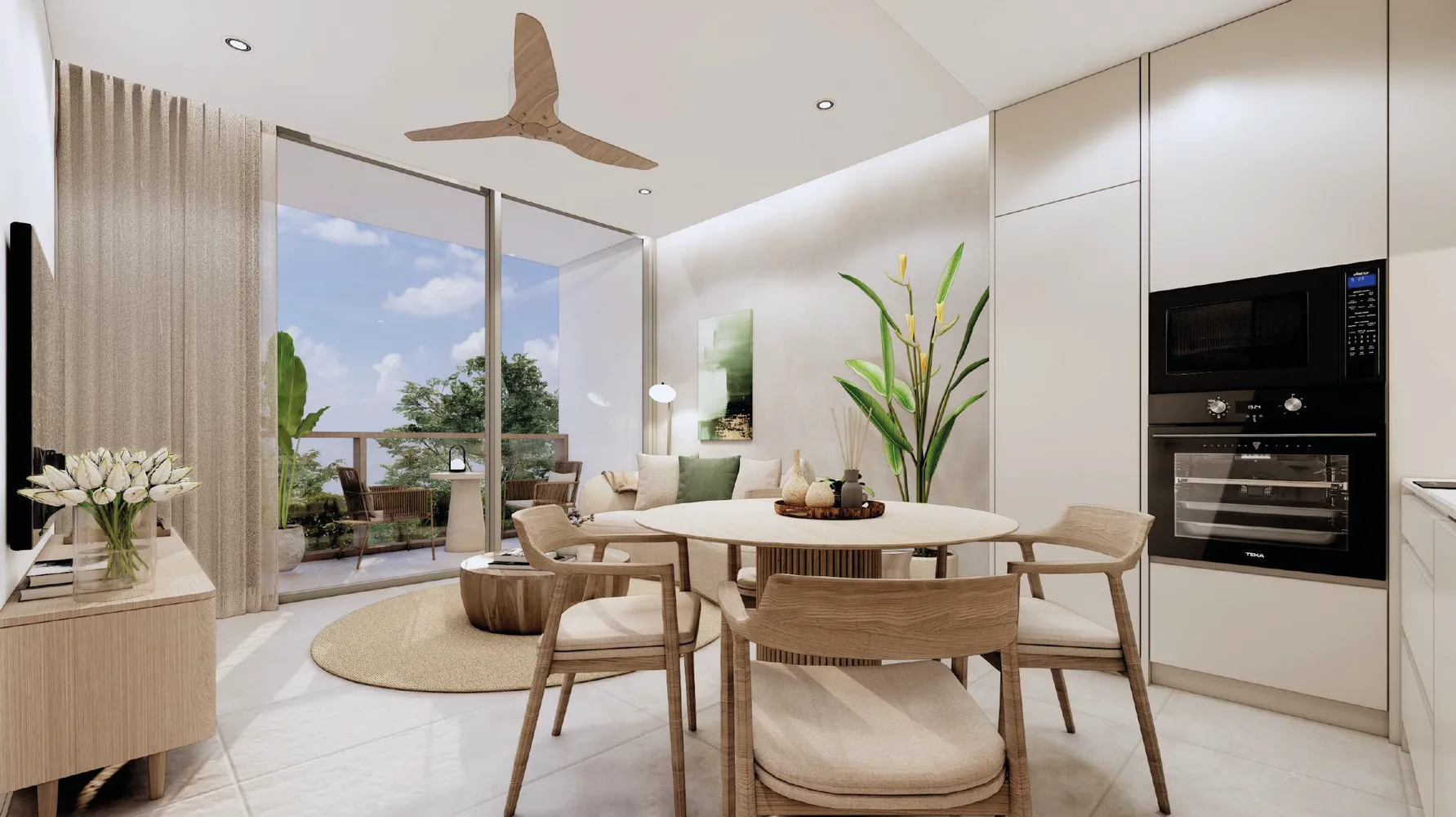 Park Residens | Eden bedrooms 1 square 49