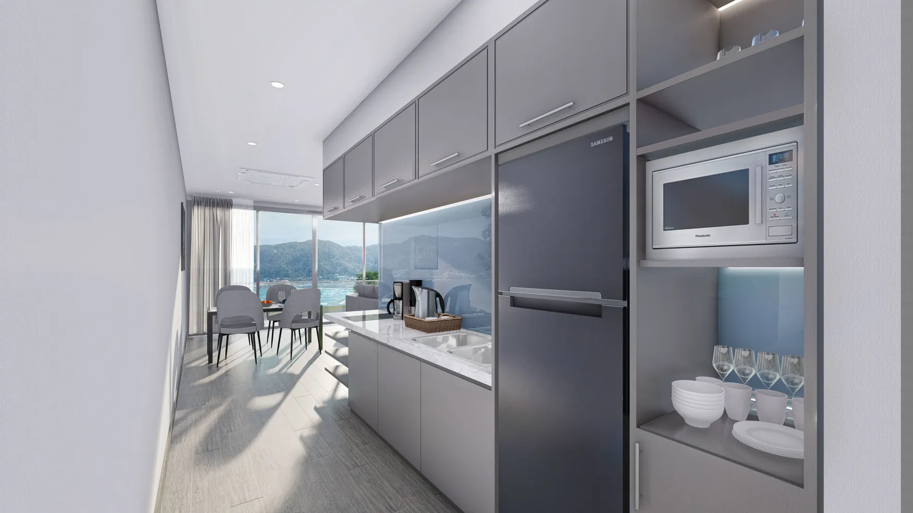 Coral Beach Oceanview bedrooms 1 square 65