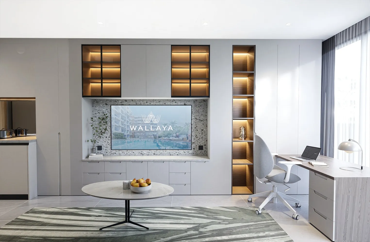 Wallaya Residence bedrooms 1 square 54