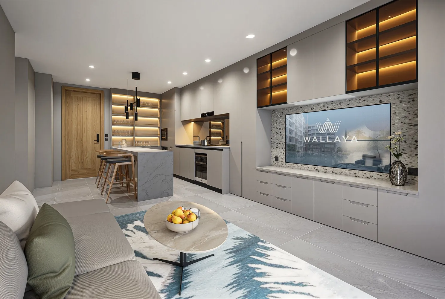 Wallaya Residence bedrooms 2 square 90