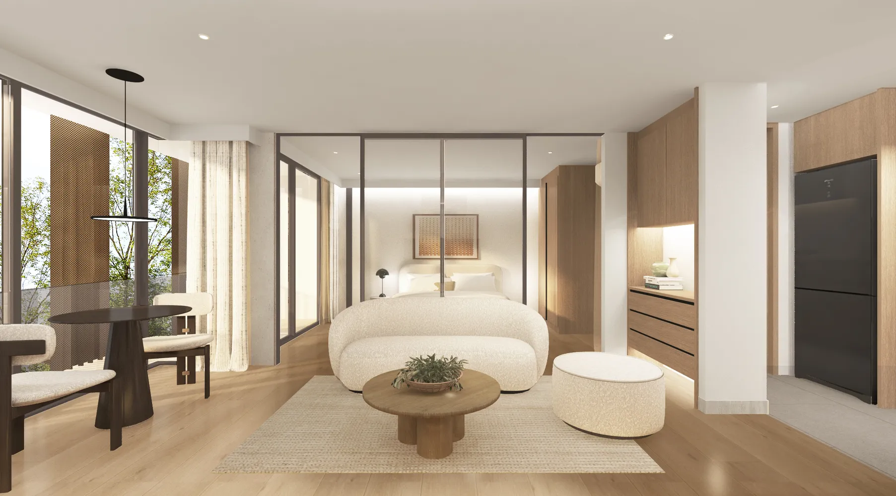 The Zero Nai Yang bedrooms 1 square 44.9
