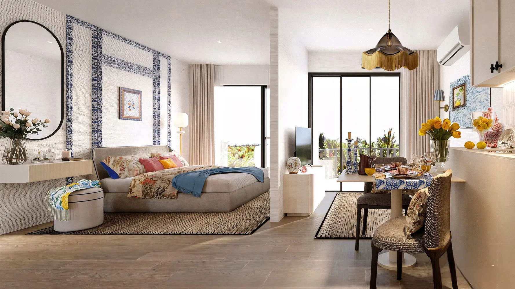 Vivana bedrooms 1 square 30