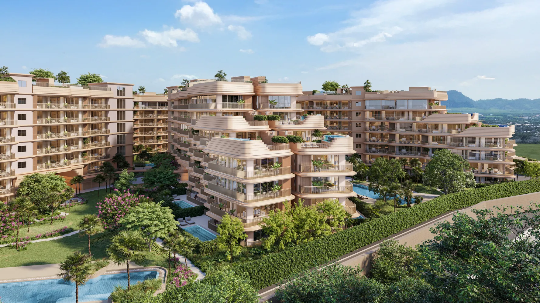 Laguna Golf Residences Hibiscus bedrooms 1 square 67